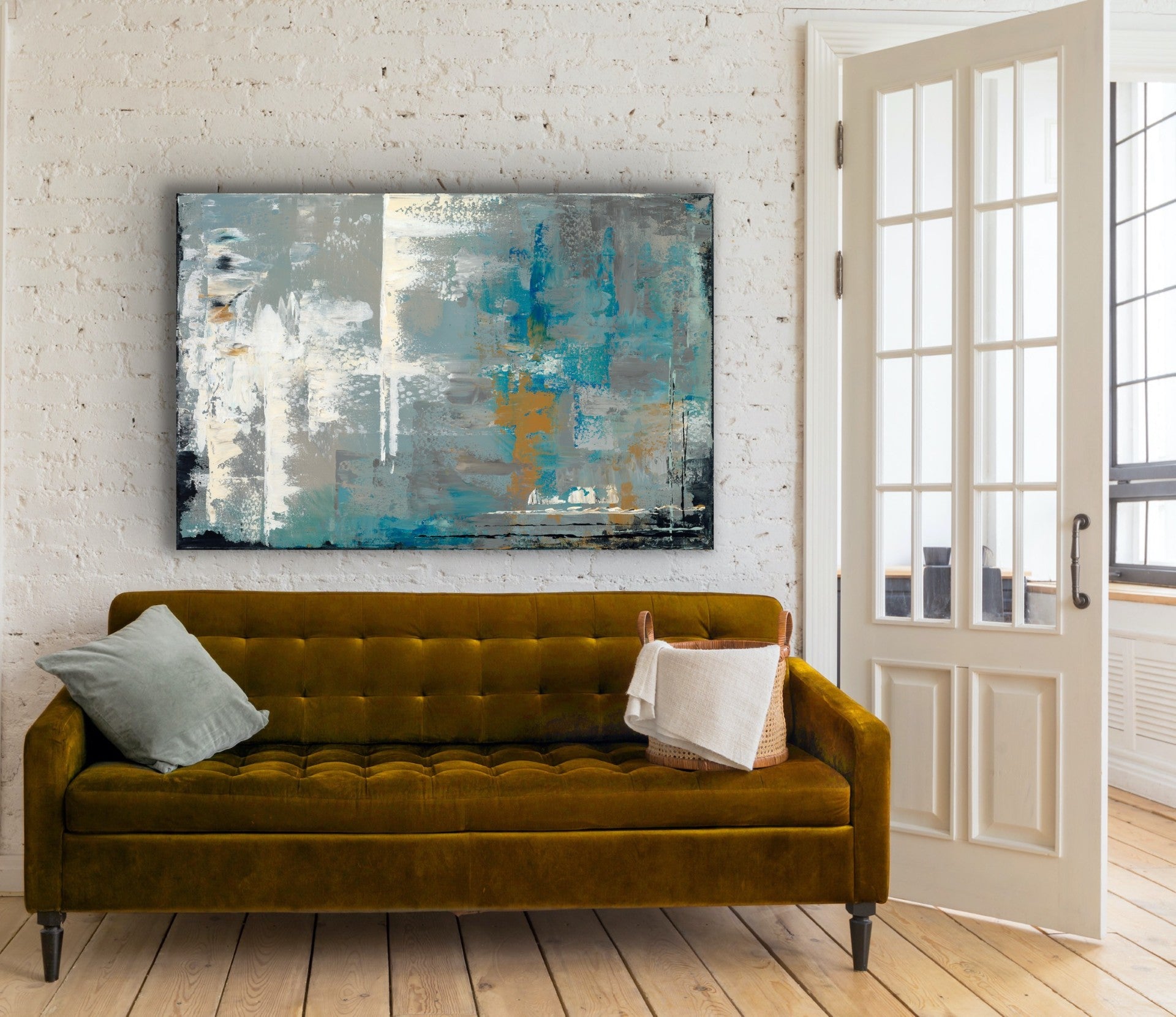 "Abstract: Concrete Gorgeous" Gallery Quality Print Wall Art