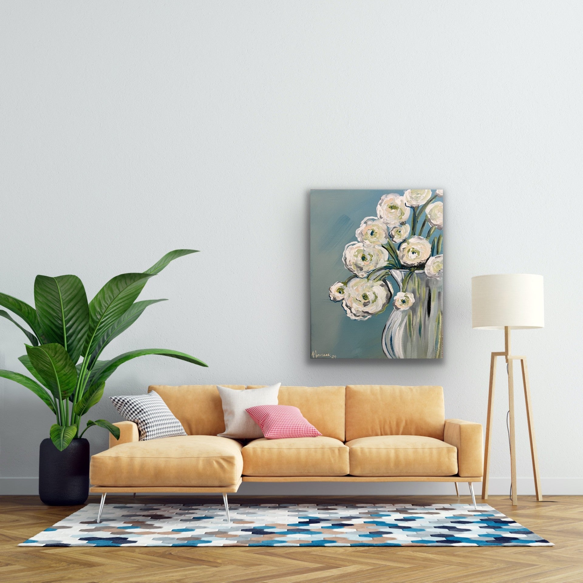 "Bloom Where You're Planted" Gallery Quality Print Wall Art