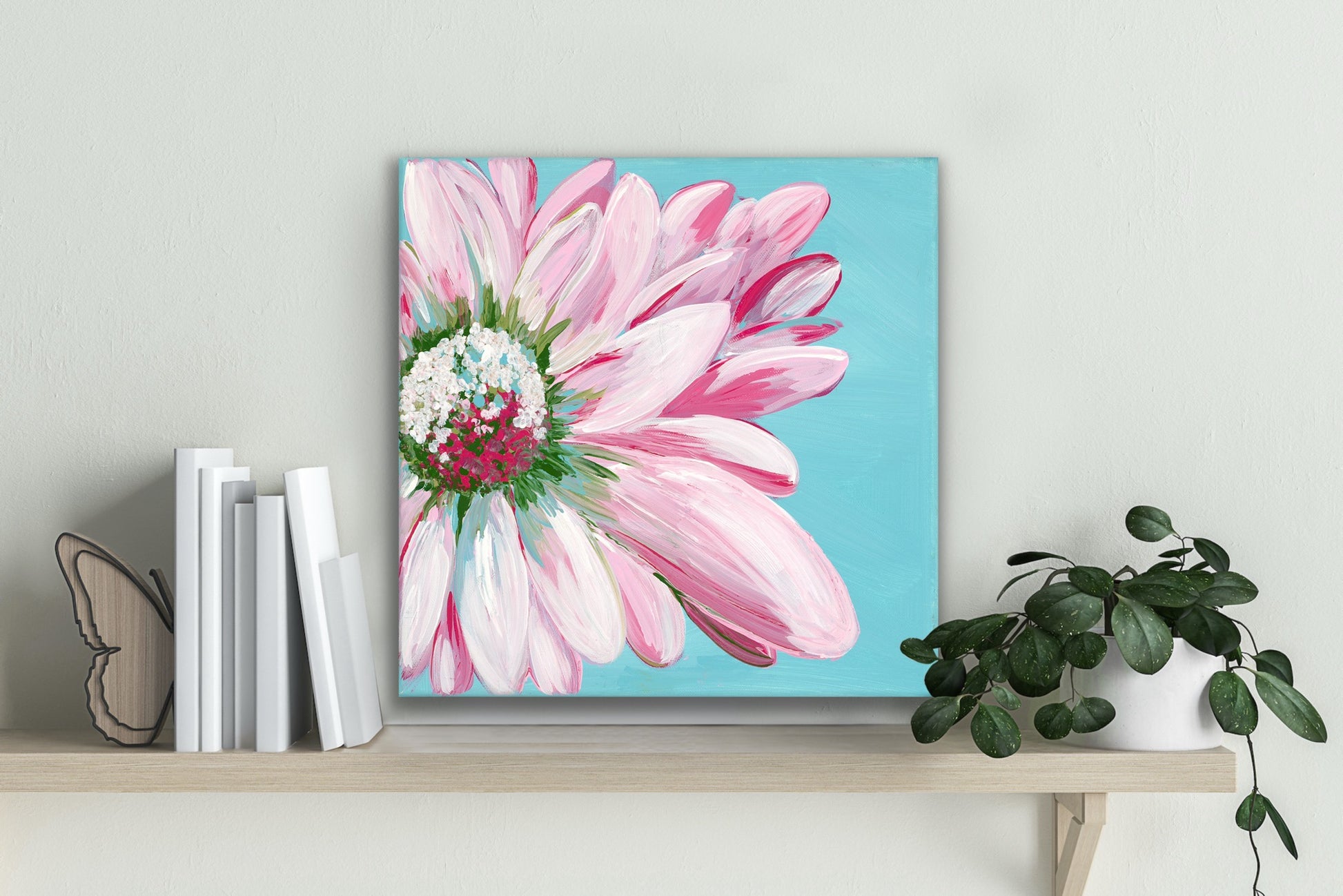 "Happy Vibes" Gallery Quality Print Wall Art