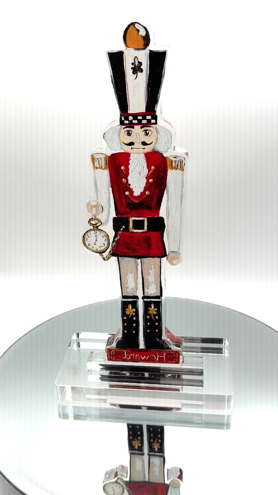 "Howard" Nutcracker: Acrylic Art