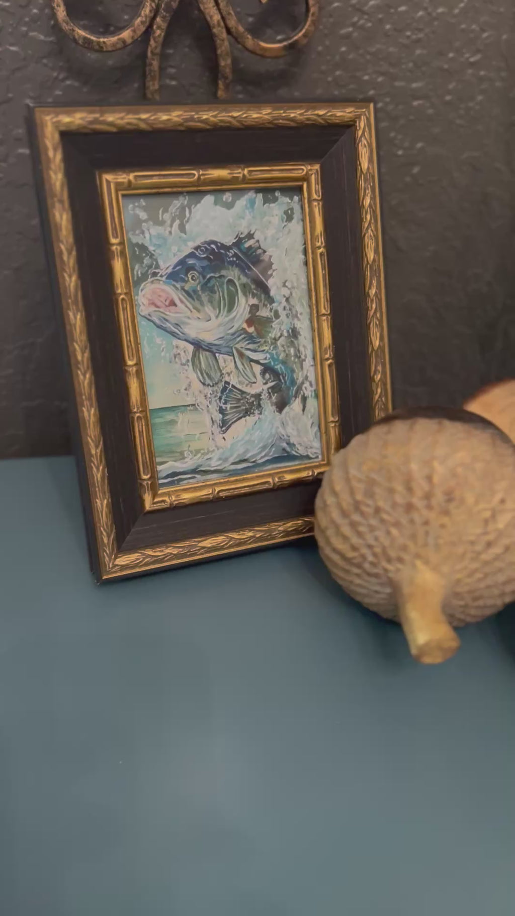 Mini-Me Framed Art: What a CATCH!