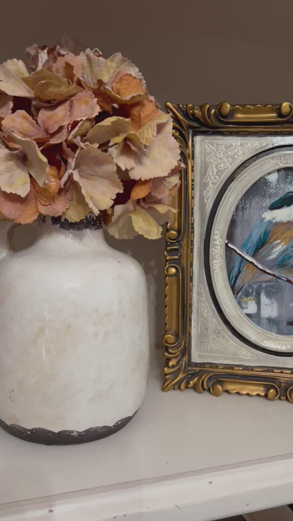 Fancee Frame!: "Perched - 3"    9.5" x 11"