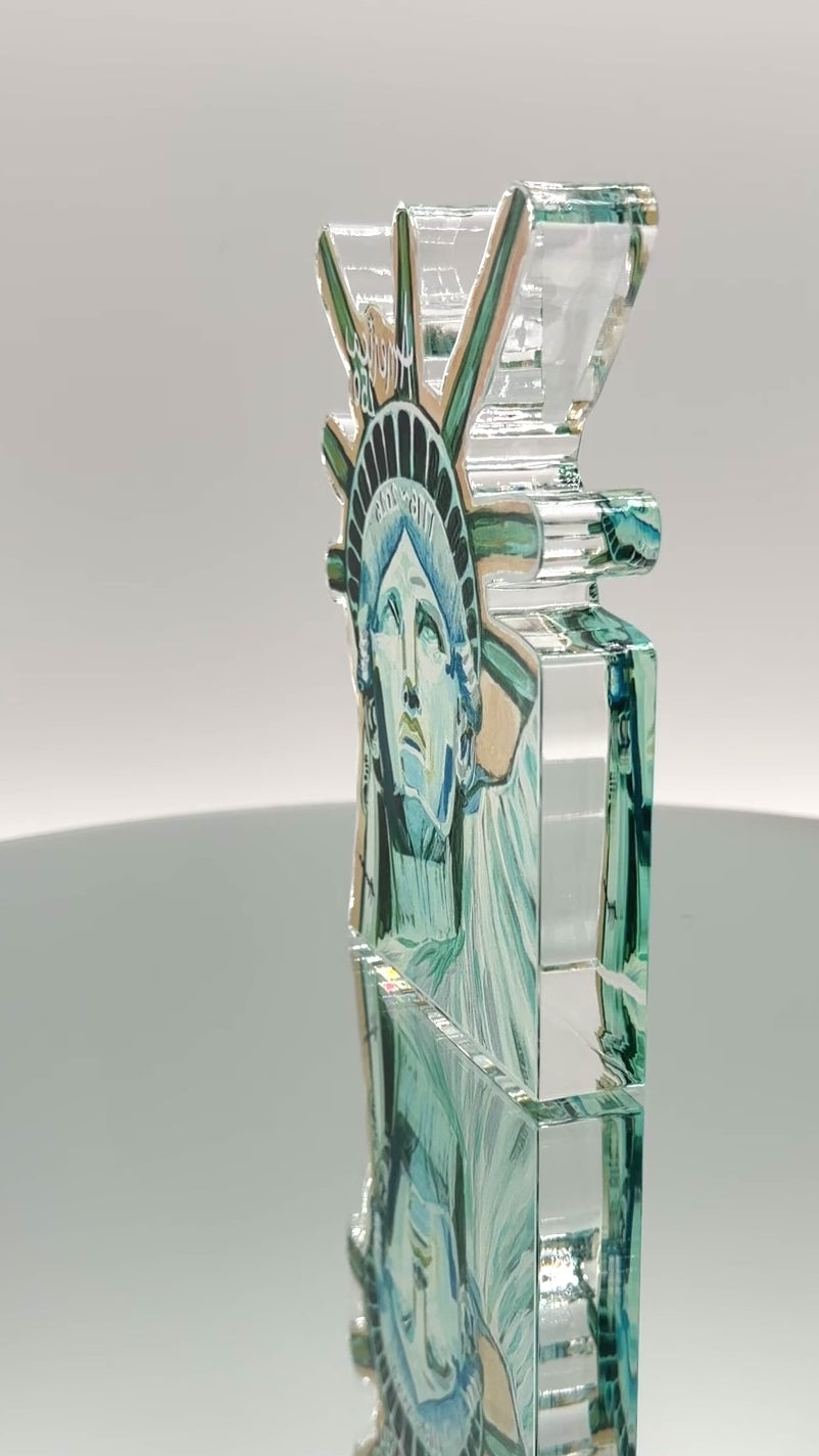 Acrylic Art: "America 250 Memento - Lady Liberty"