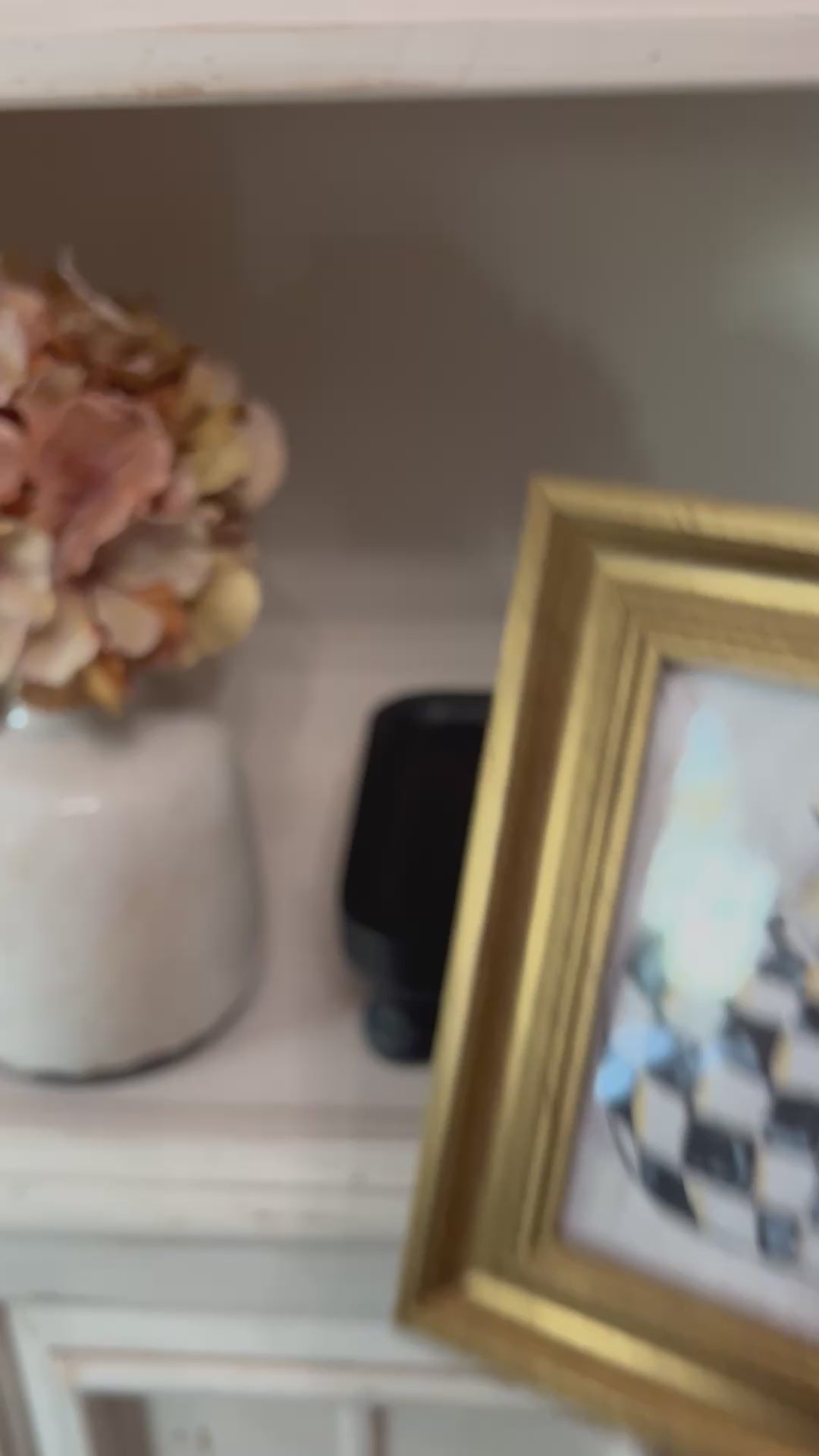 Mini-Me Framed Art: Pumpkin in CHECK!