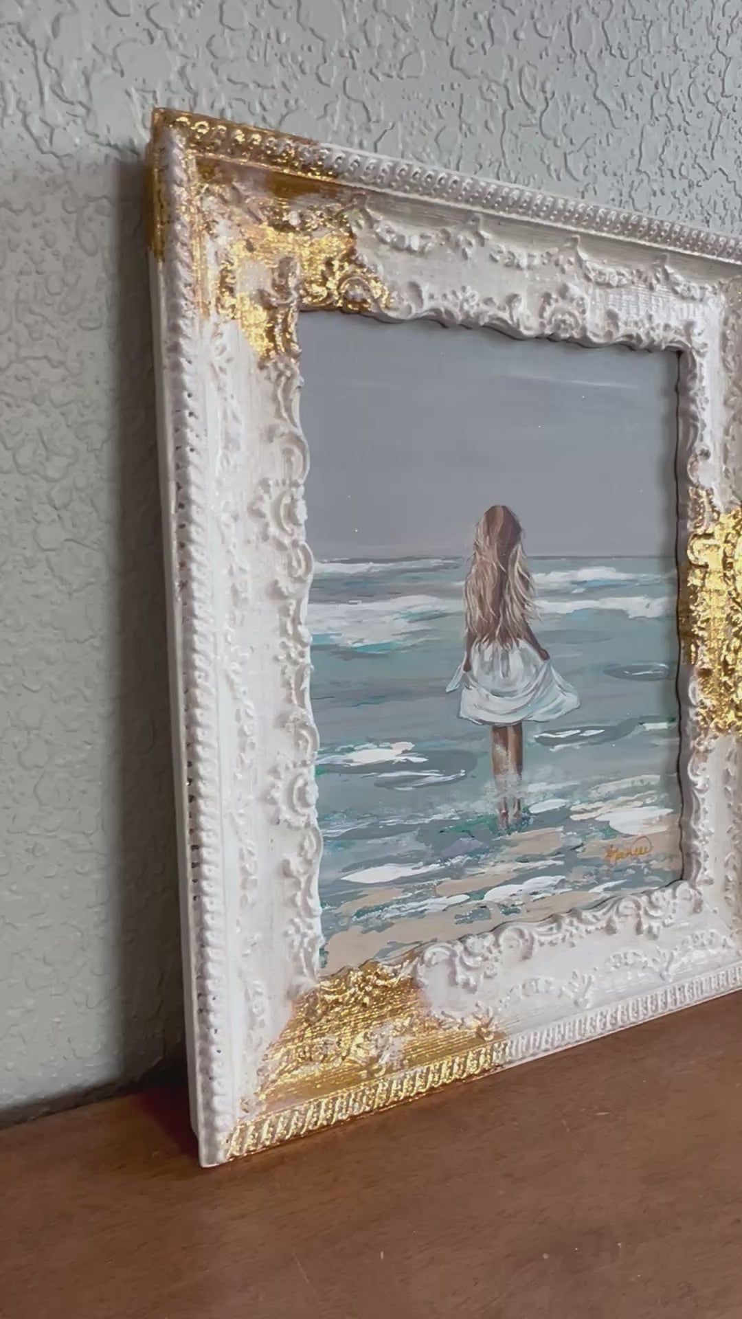 Fancee's Signature Collection: "Beach Hair" 13.5" x 11.5"