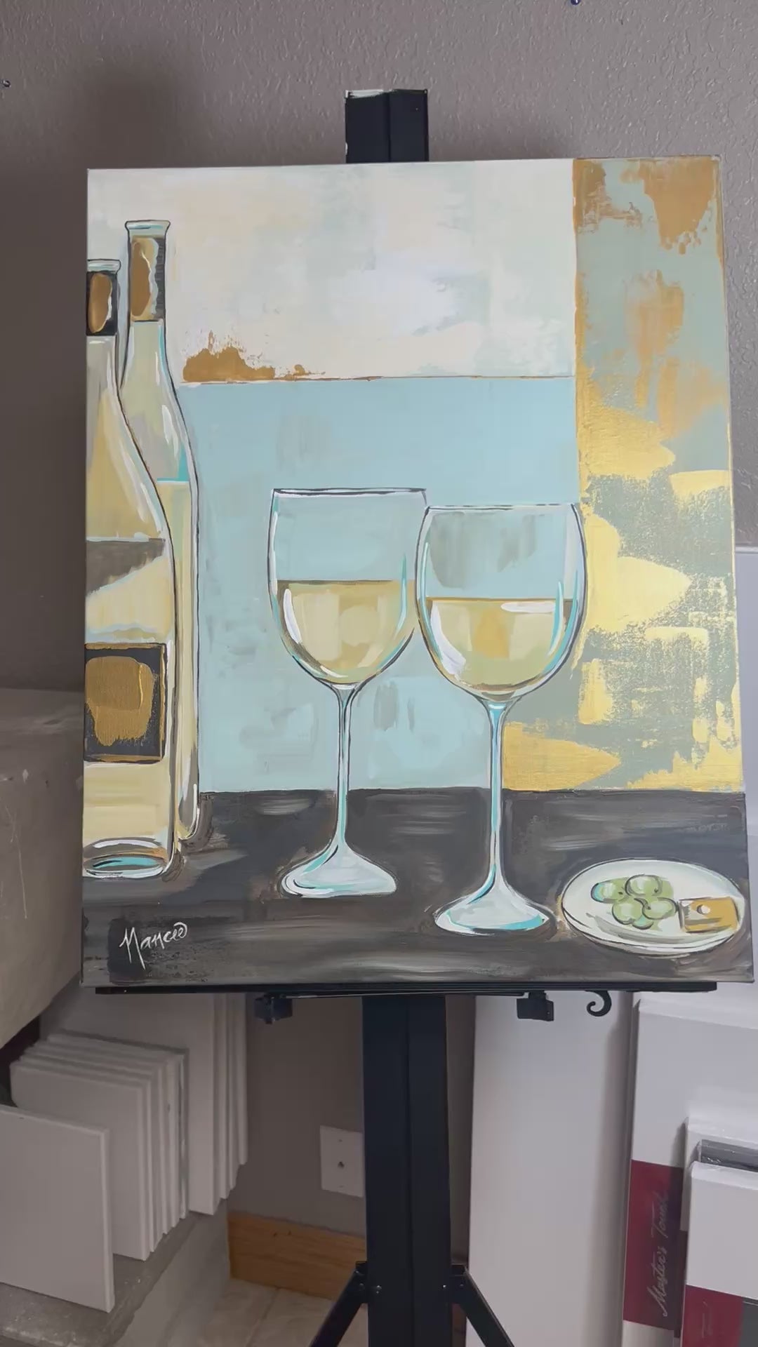 "Wine For Two" ORIGINAL painting