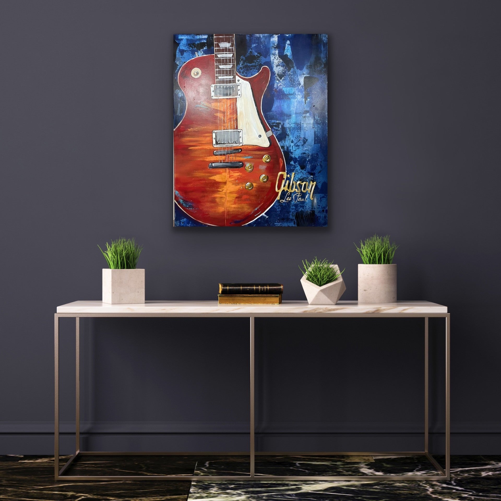 "Electric Blues" Original Art