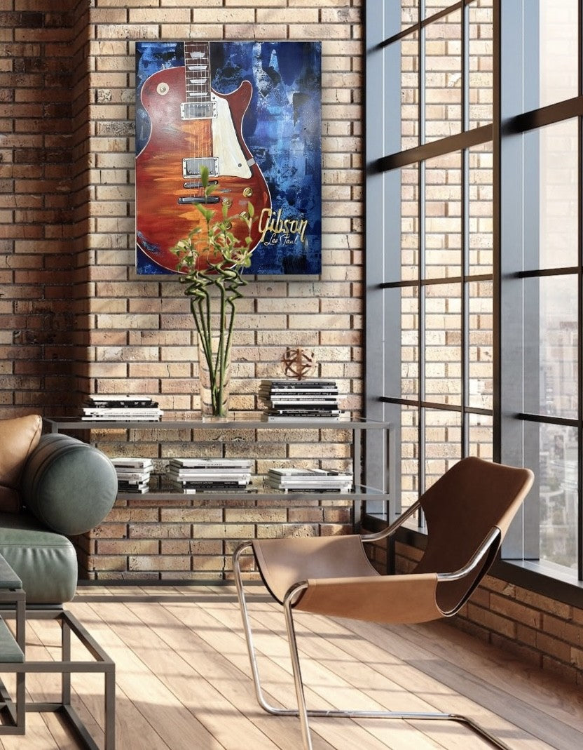 "Electric Blues" Original Art