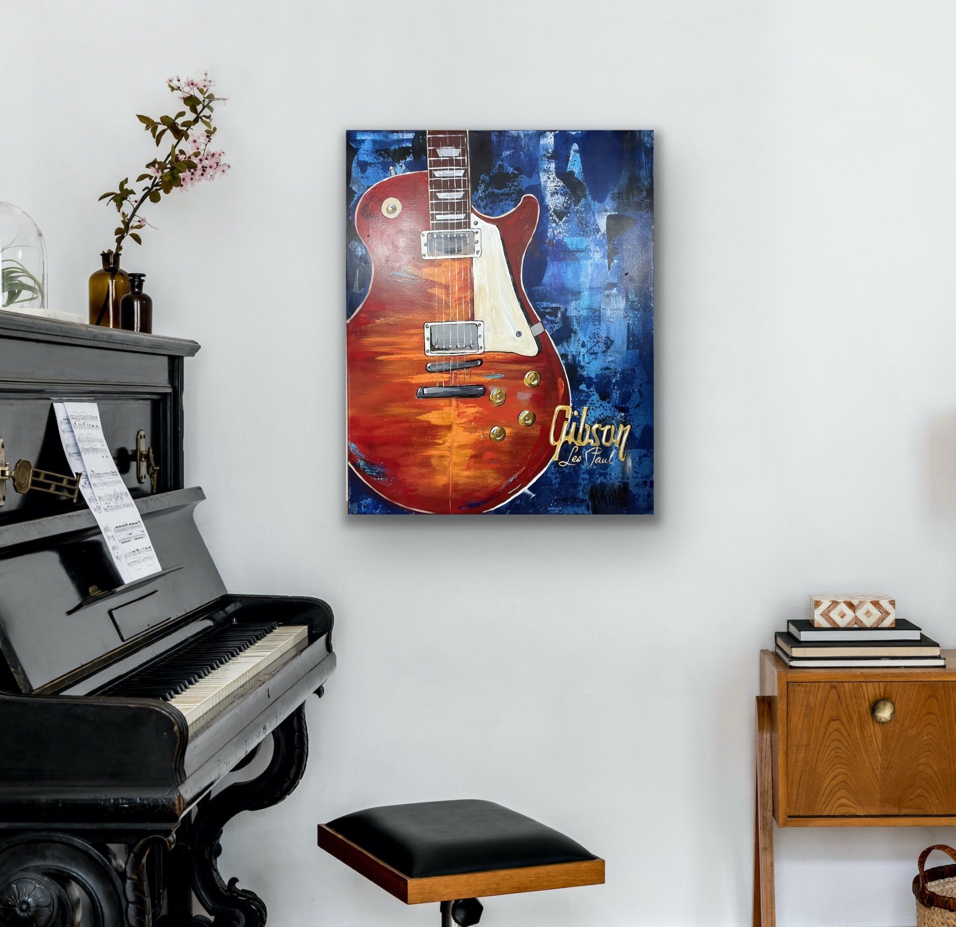 "Electric Blues" Original Art
