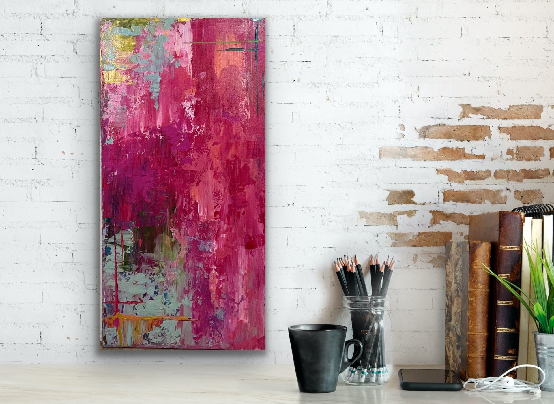 "Tickled Pink" Original Art