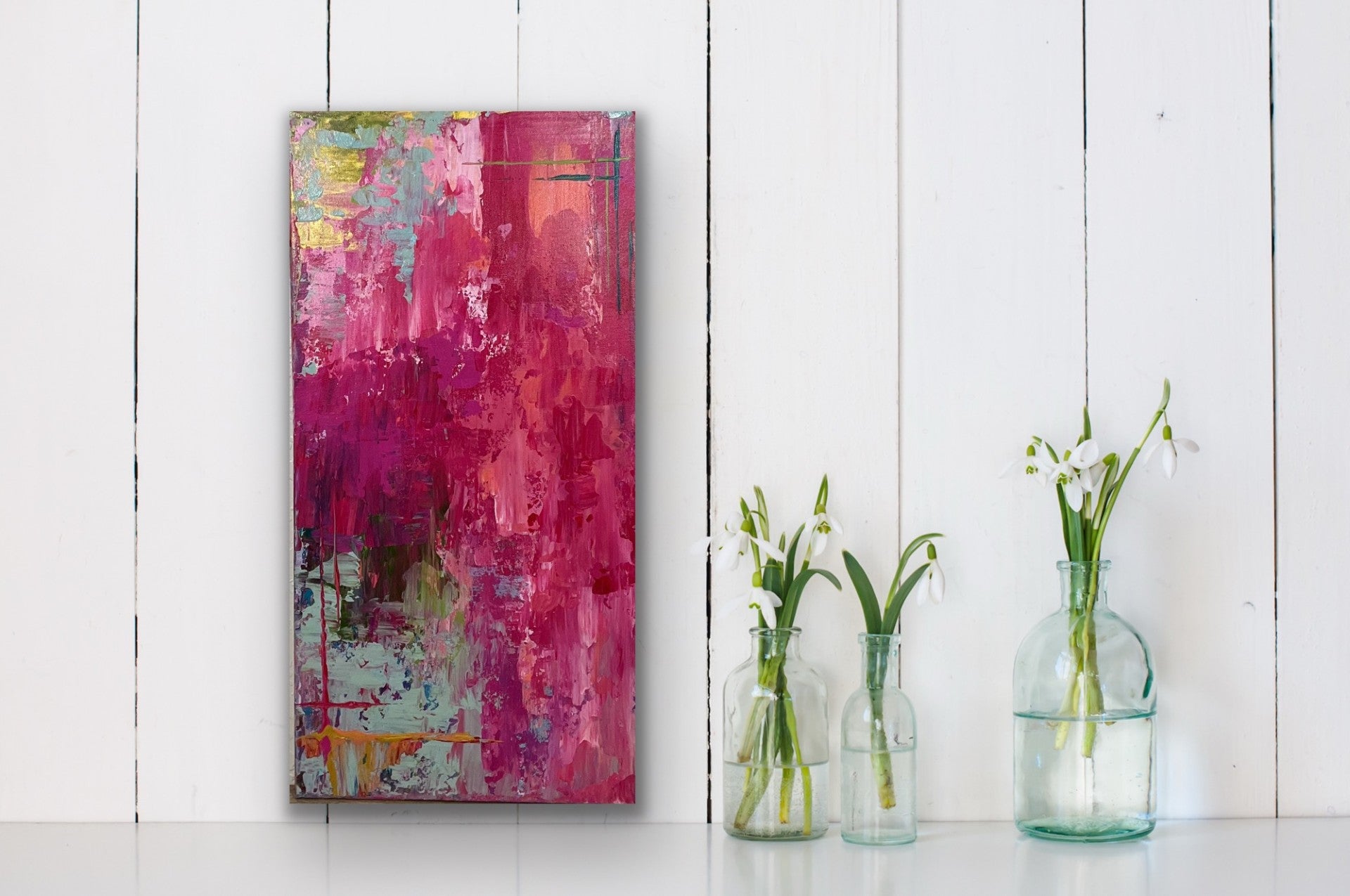 "Tickled Pink" Original Art