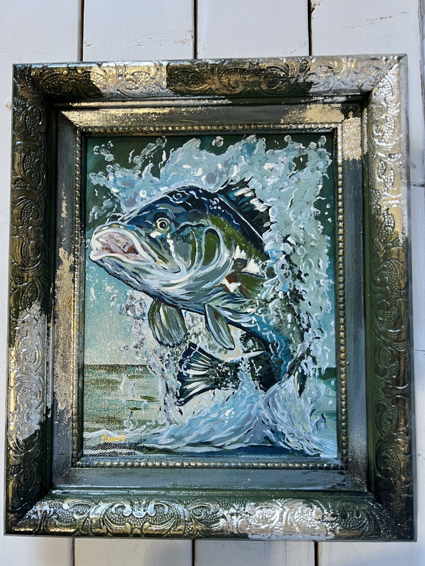 Fancee Frame!: "What a Catch - 3" - 11" x 13"