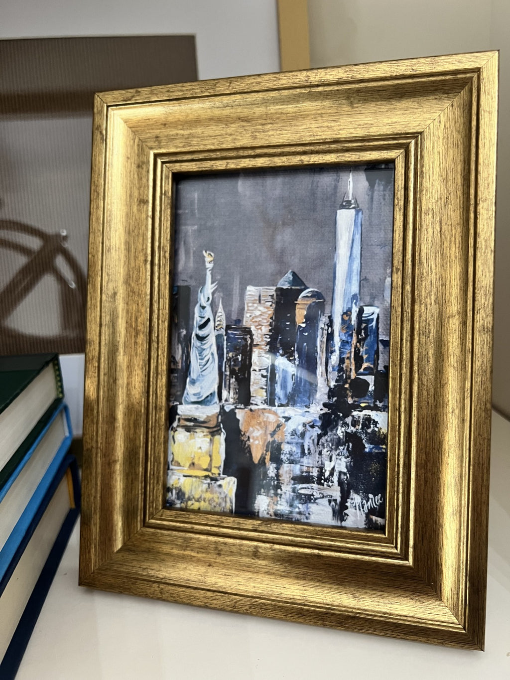 Mini-Me Framed Art: Concrete Jungle 4" x 6"