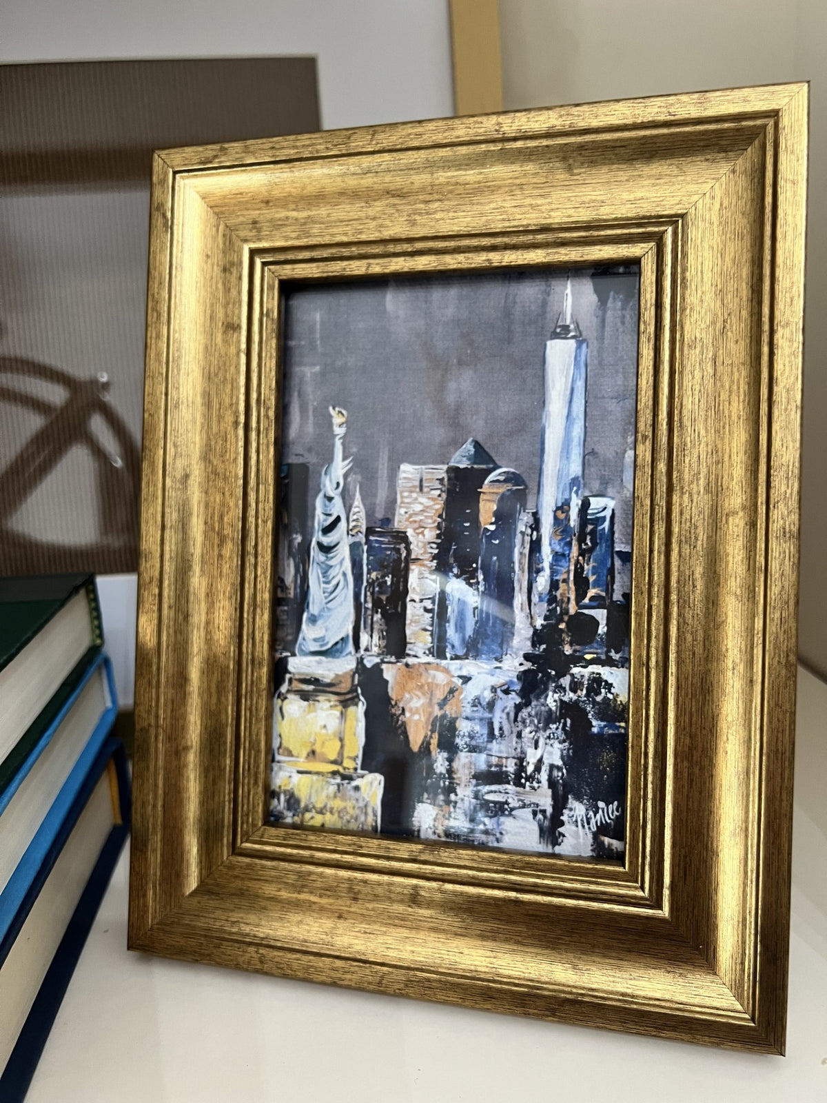 Mini-Me Framed Art: Concrete Jungle 4" x 6"