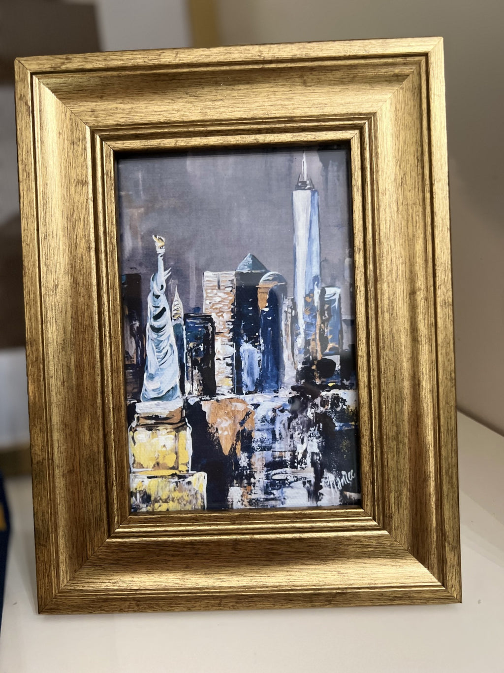 Mini-Me Framed Art: Concrete Jungle 4" x 6"