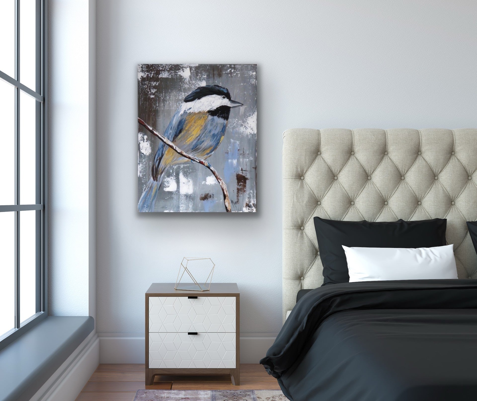 "Perched" Gallery Quality Print Wall Art