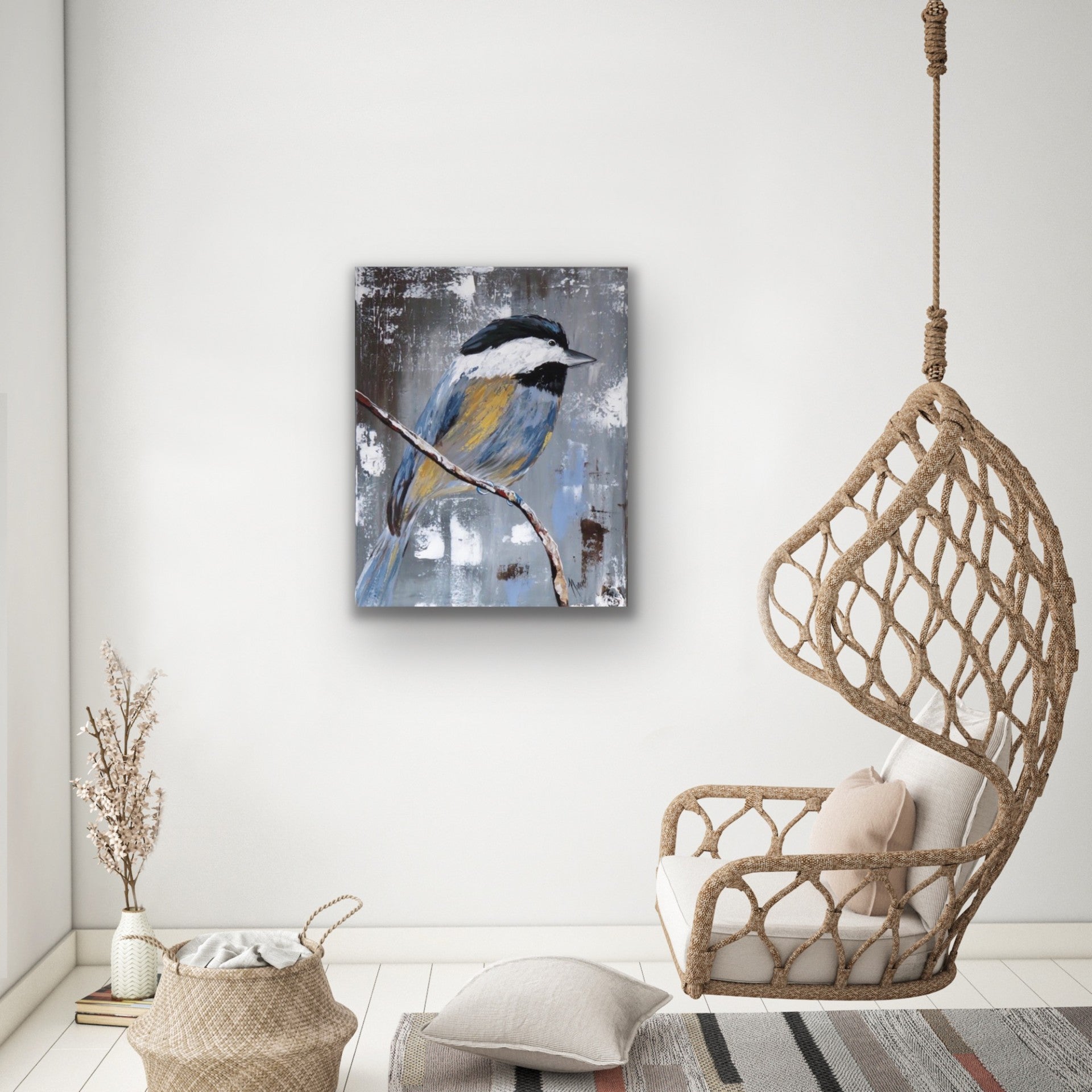 "Perched" Gallery Quality Print Wall Art