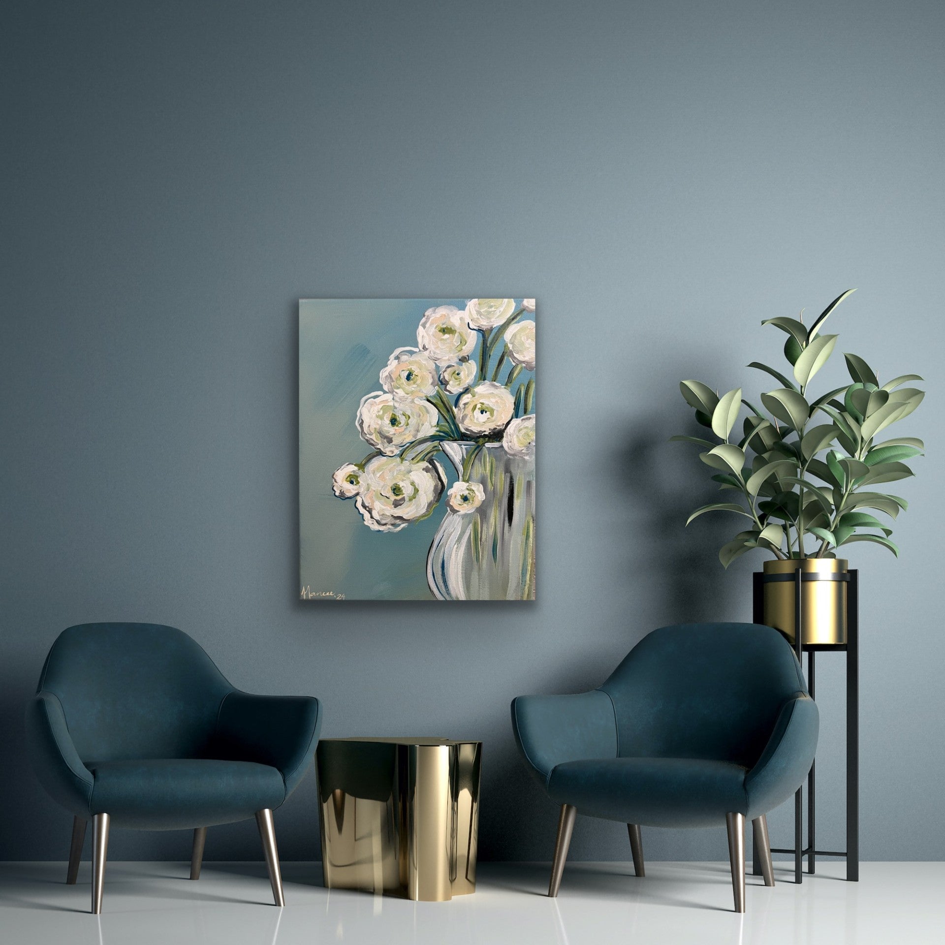 "Bloom Where You're Planted" Gallery Quality Print Wall Art