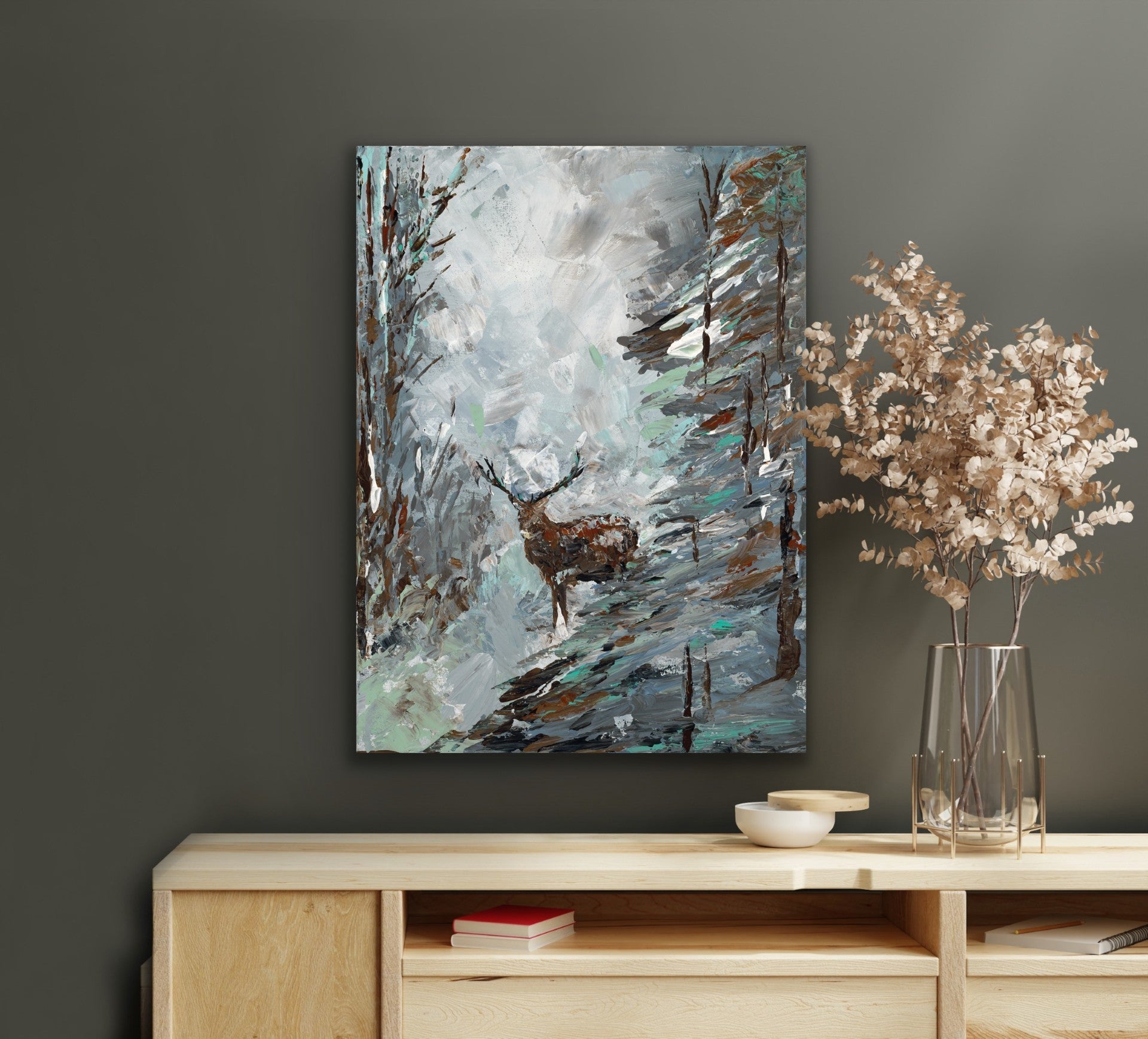 "Stag Still" Gallery Quality Print Wall Art