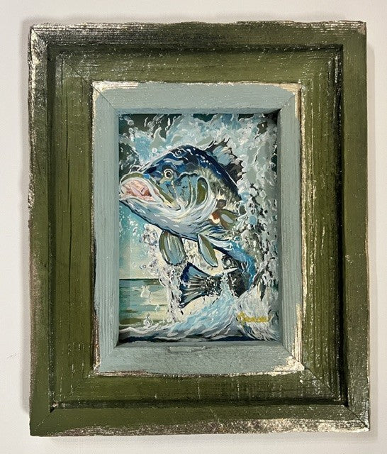 Fancee's Signature Collection: "What a Catch" - 11.25" x 9.25"