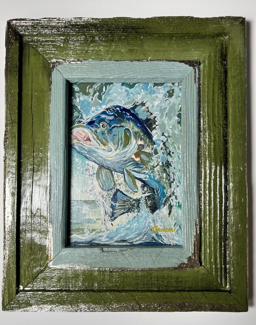 Fancee's Signature Collection: "What a Catch" - 11.25" x 9.25"