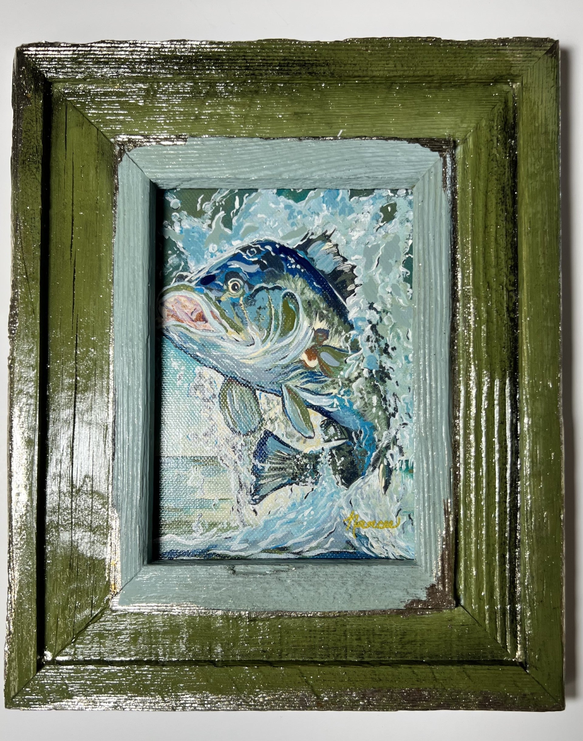 Fancee's Signature Collection: "What a Catch" - 11.25" x 9.25"