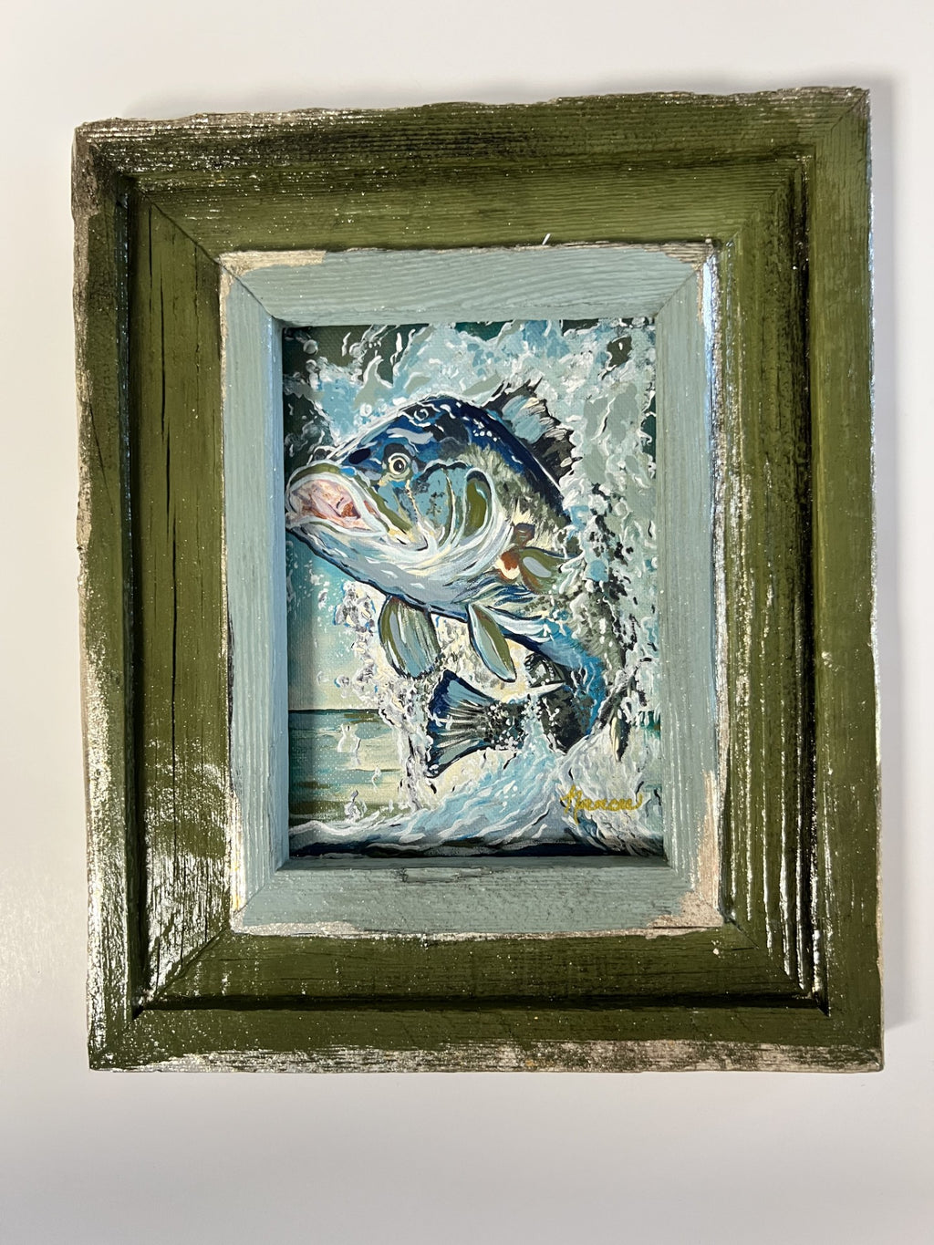 Fancee's Signature Collection: "What a Catch" - 11.25" x 9.25"