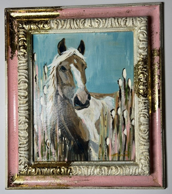 Fancee's Signature Collection: "Mane Attraction" - 14" x 12"