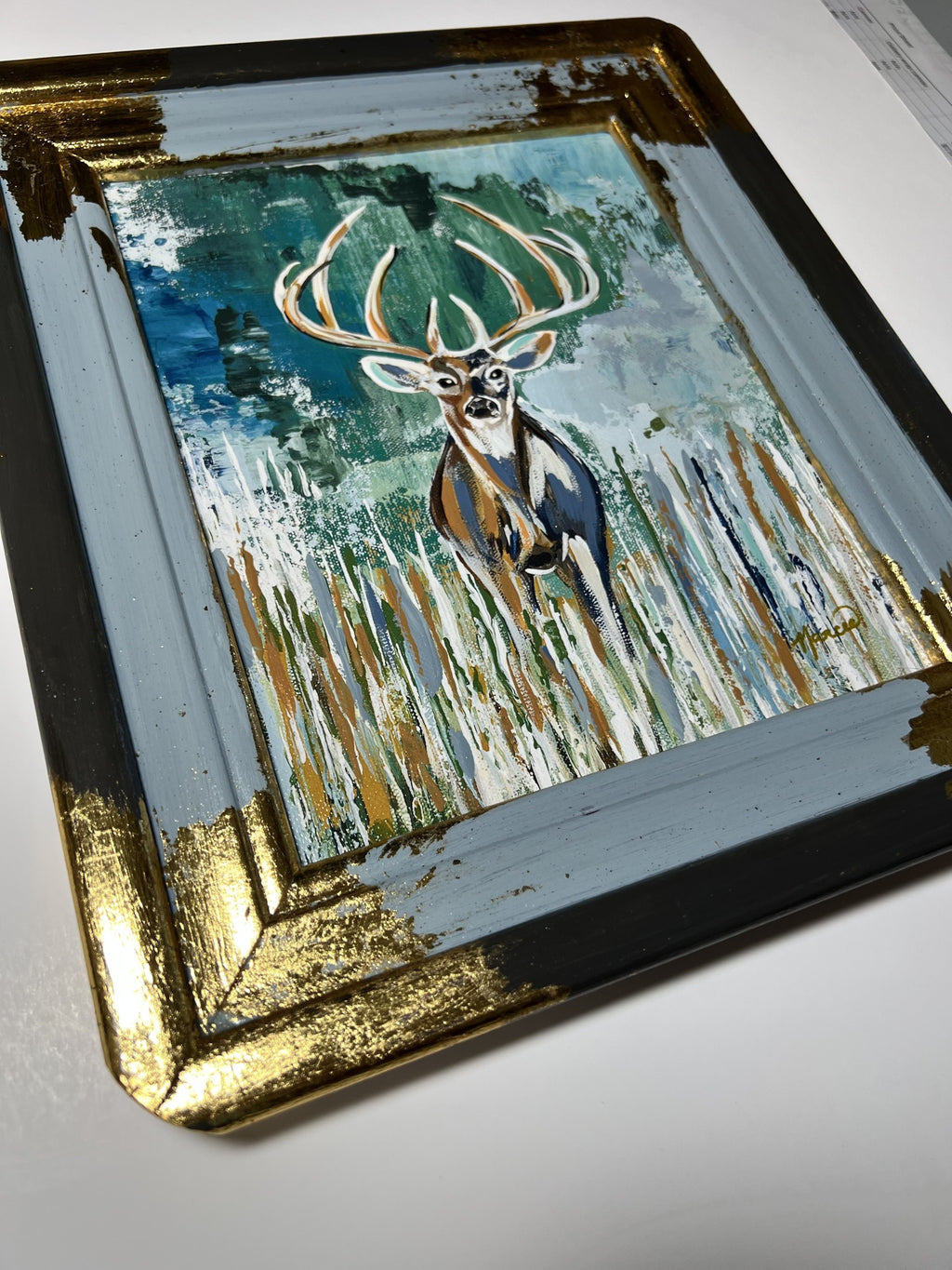 Fancee's Signature Collection: "Silent Stature" - 13.5" x 11.5"