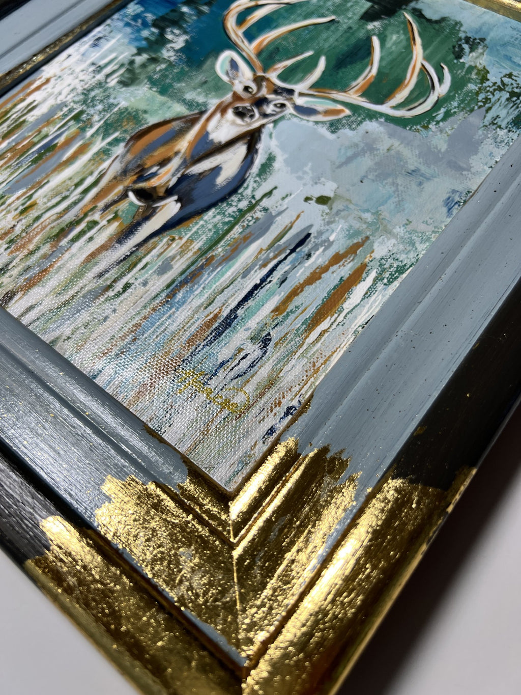 Fancee's Signature Collection: "Silent Stature" - 13.5" x 11.5"