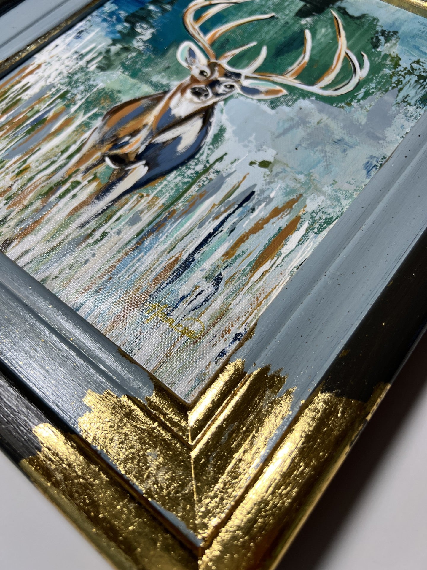Fancee's Signature Collection: "Silent Stature" - 13.5" x 11.5"