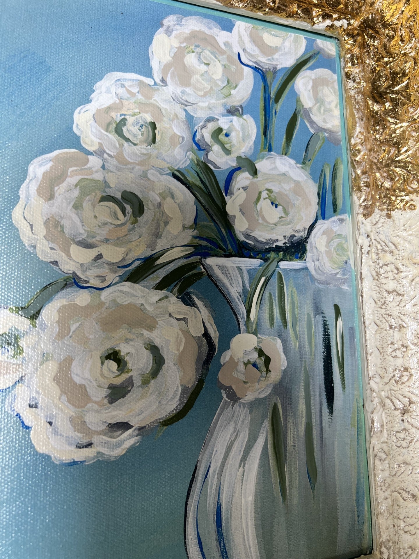Fancee's Signature Collection: "Bloom Where You're Planted" - 15" x 13"