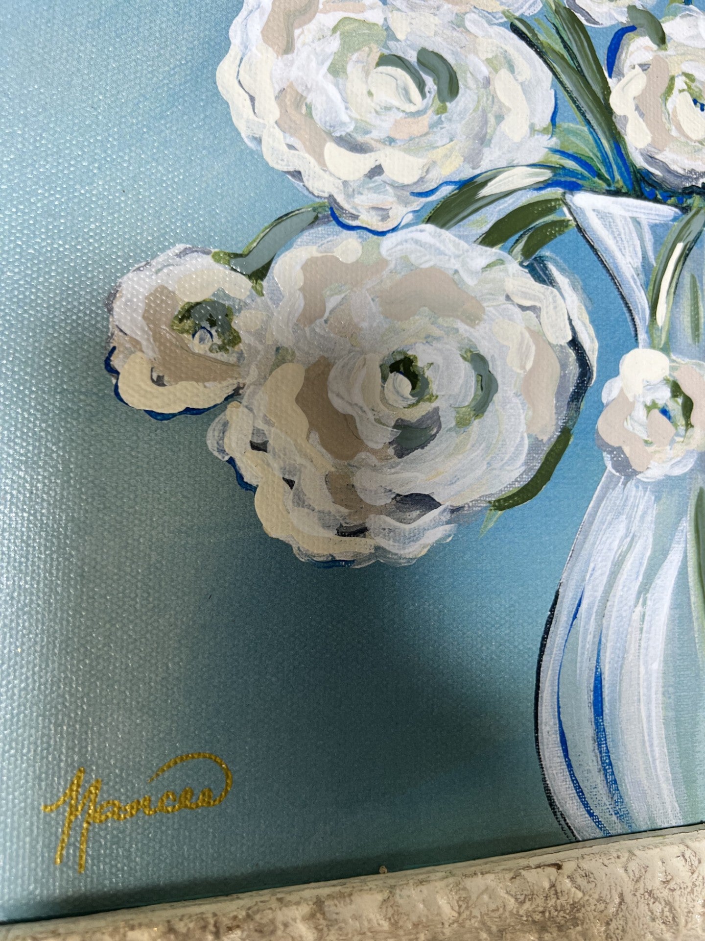 Fancee's Signature Collection: "Bloom Where You're Planted" - 15" x 13"