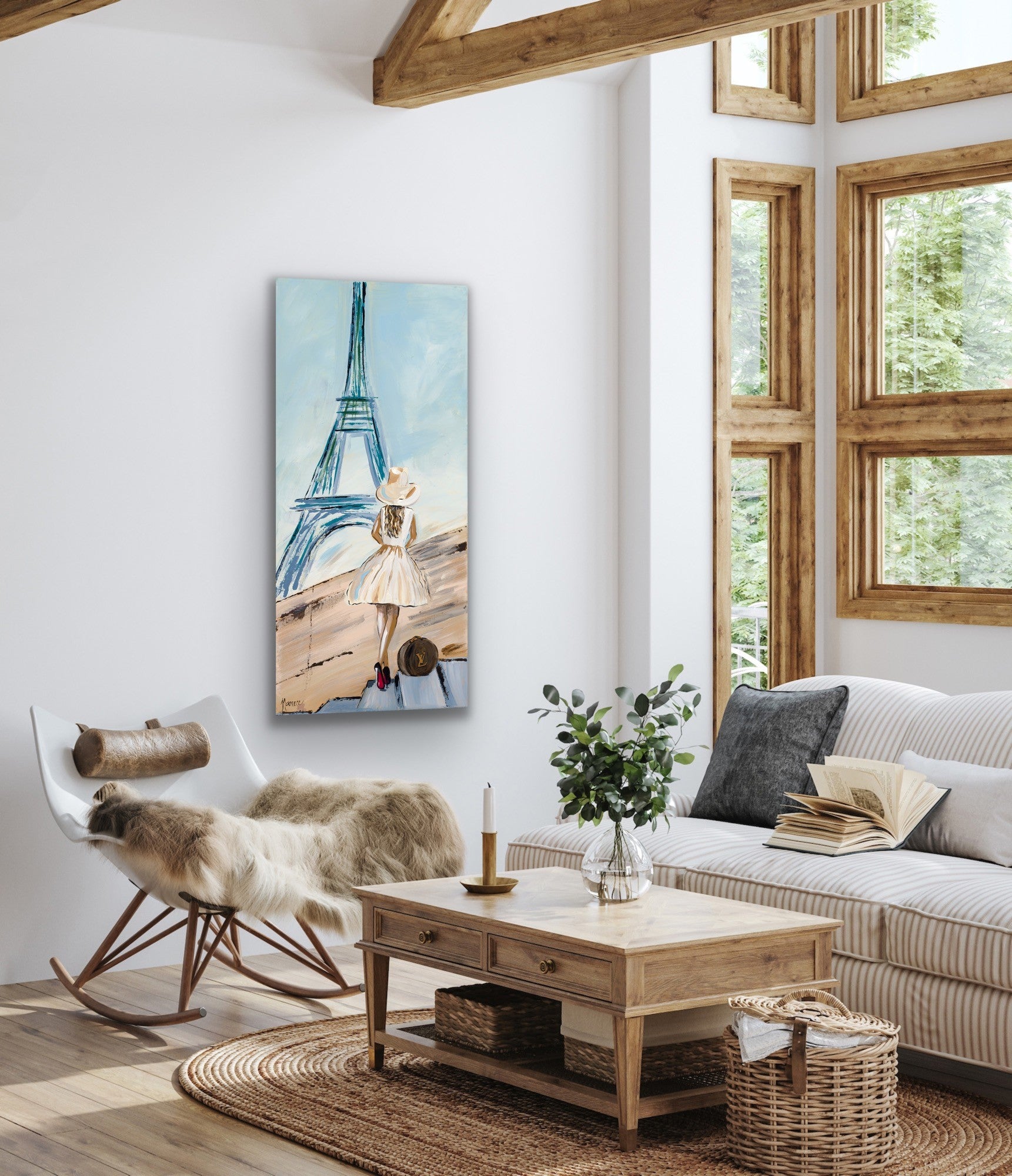 "Dreams of Paris" Gallery Quality Print Wall Art