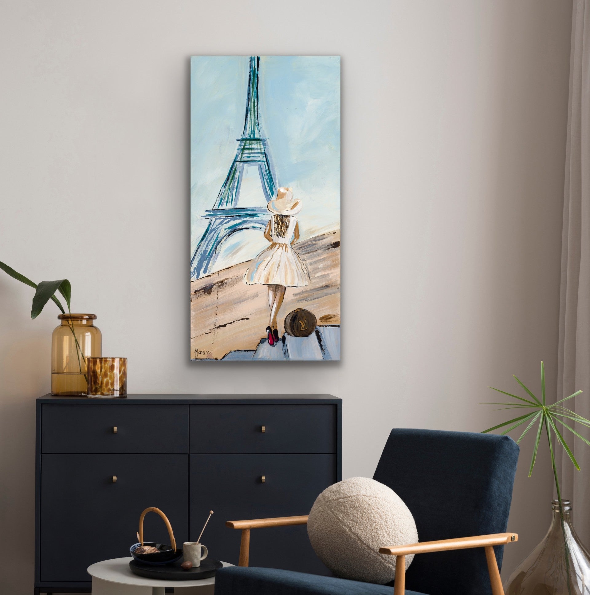 "Dreams of Paris" Gallery Quality Print Wall Art