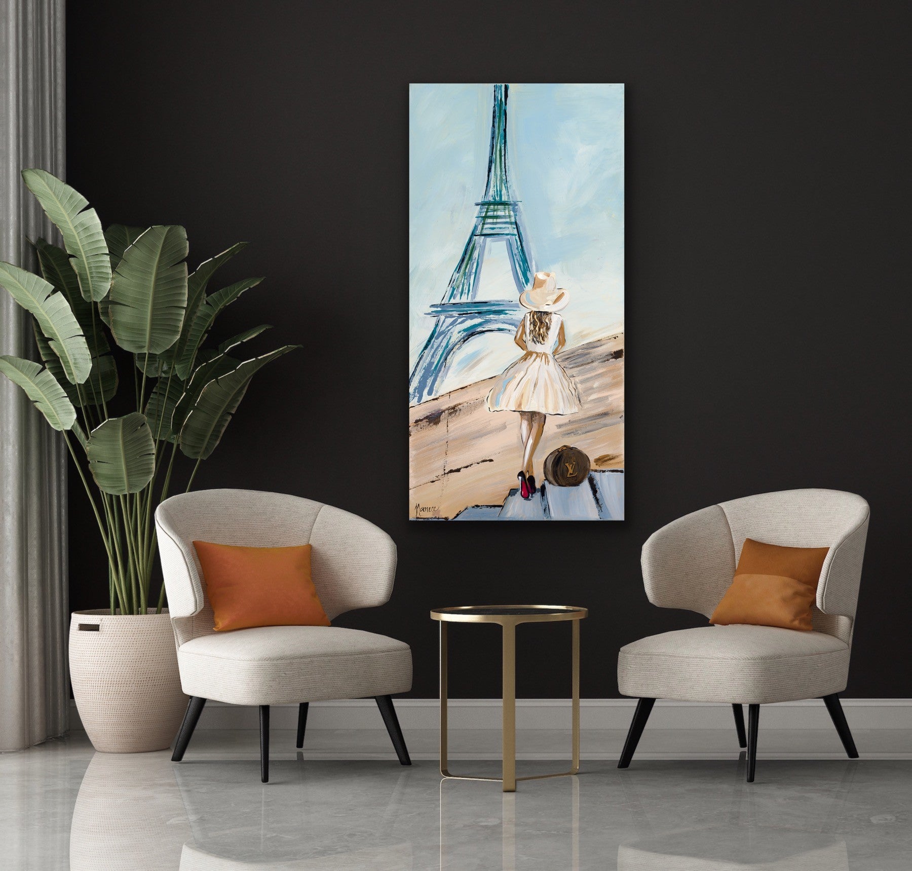 "Dreams of Paris" Gallery Quality Print Wall Art