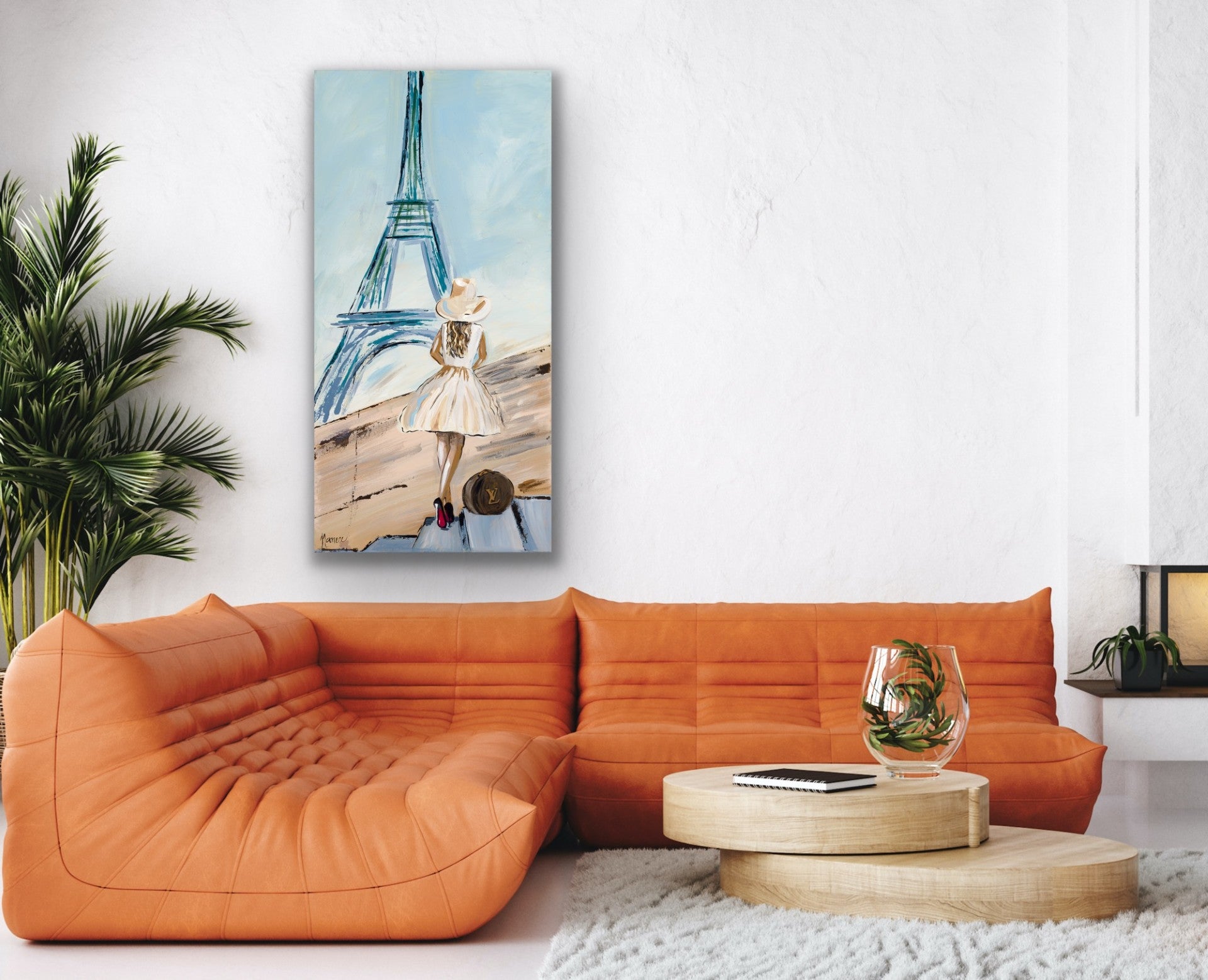 "Dreams of Paris" Gallery Quality Print Wall Art