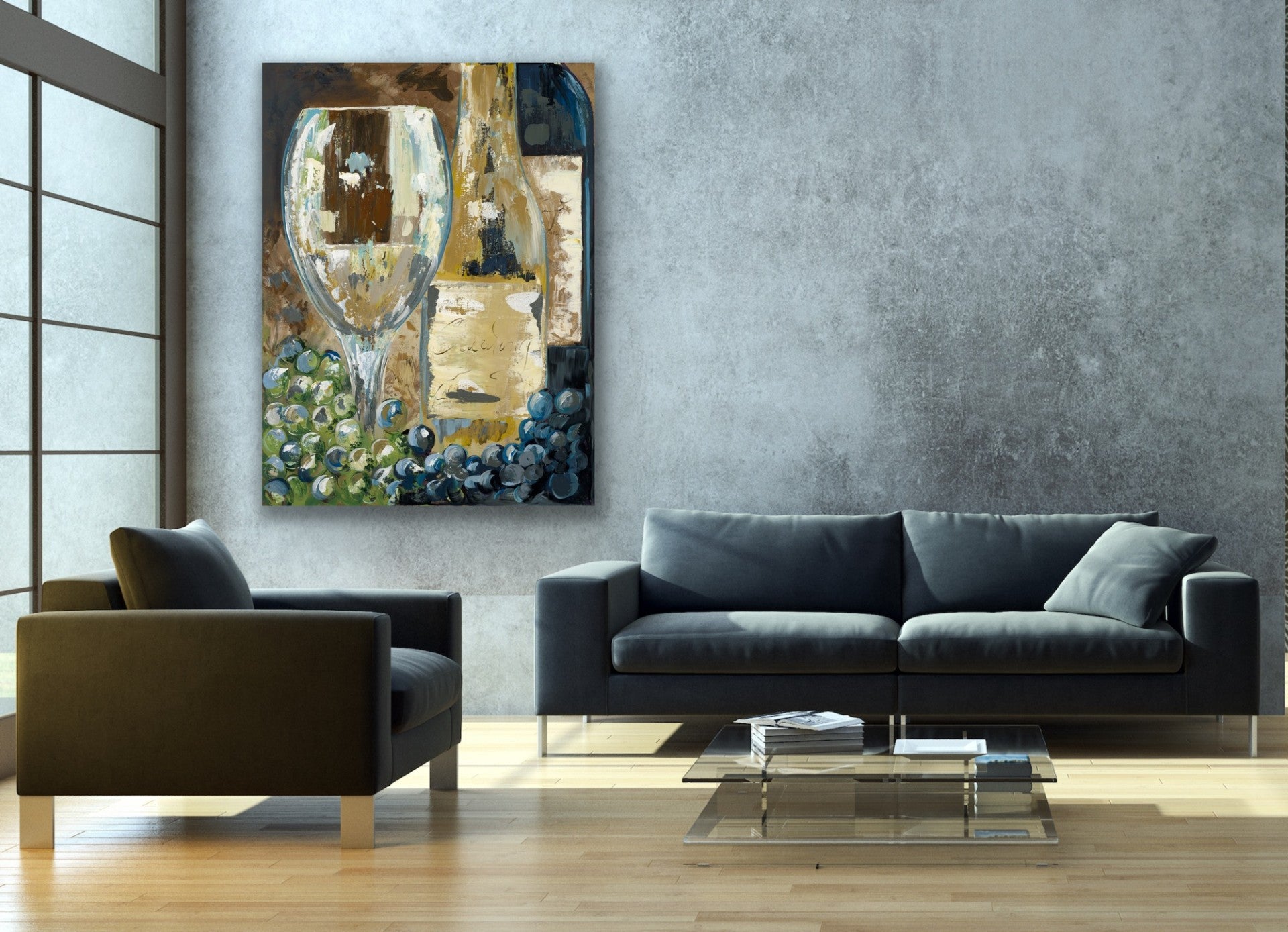 "It's Wine O'clock" Gallery  Quality Print Wall Art