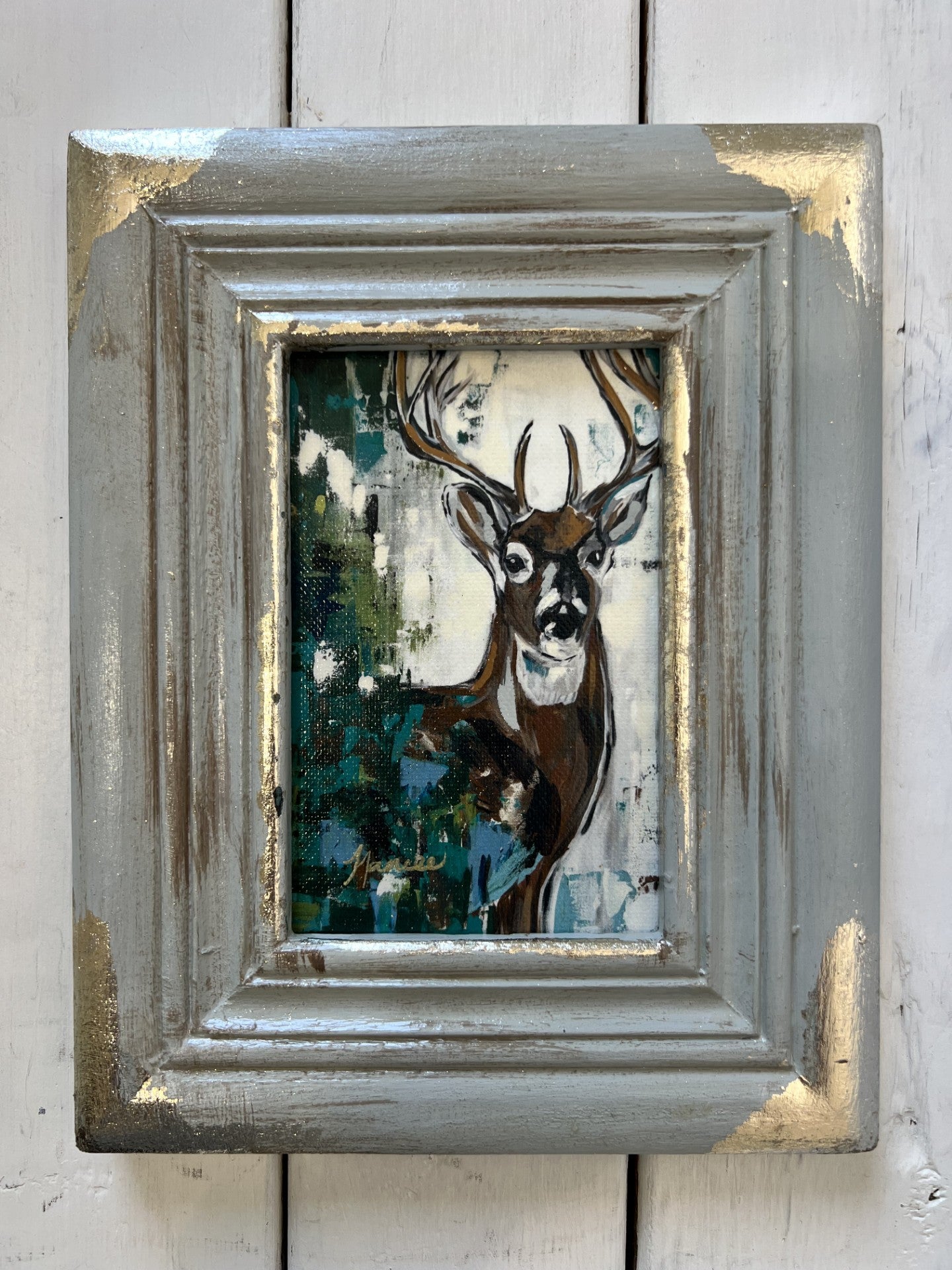 Fancee's Signature Collection: "Rack in Abstract" - 9.5" x 7.5"