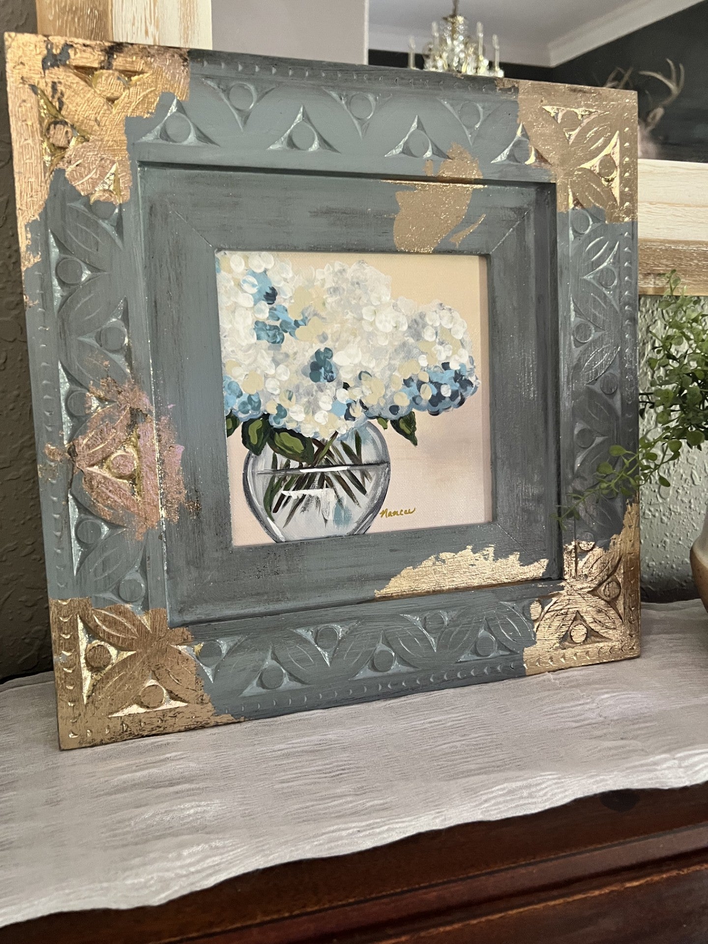 Fancee's Signature Collection: "Michelle - 2" - 14" x 14"
