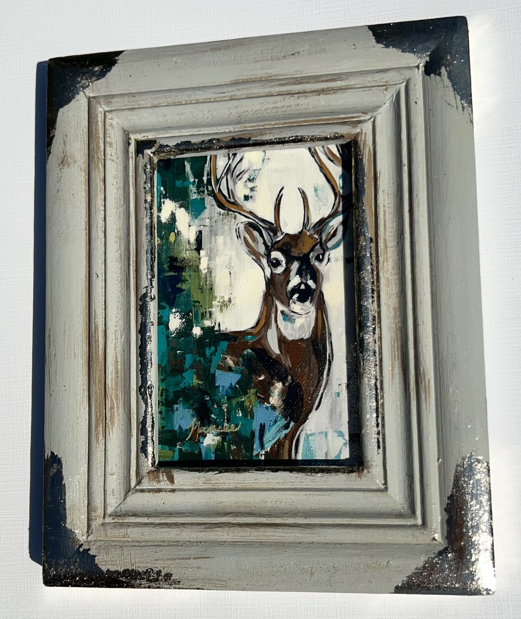Fancee's Signature Collection: "Rack in Abstract" - 9.5" x 7.5"