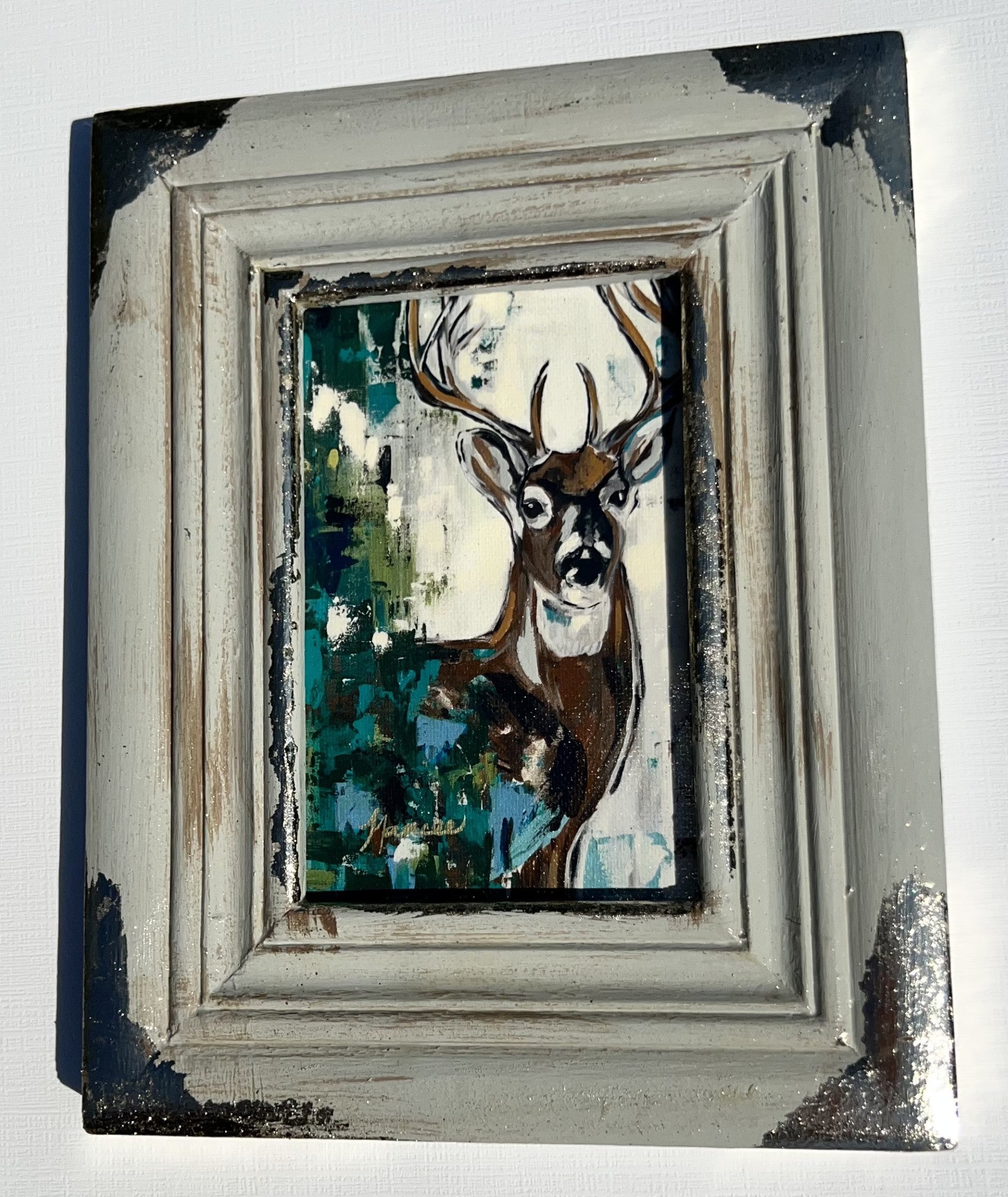 Fancee's Signature Collection: "Rack in Abstract" - 9.5" x 7.5"