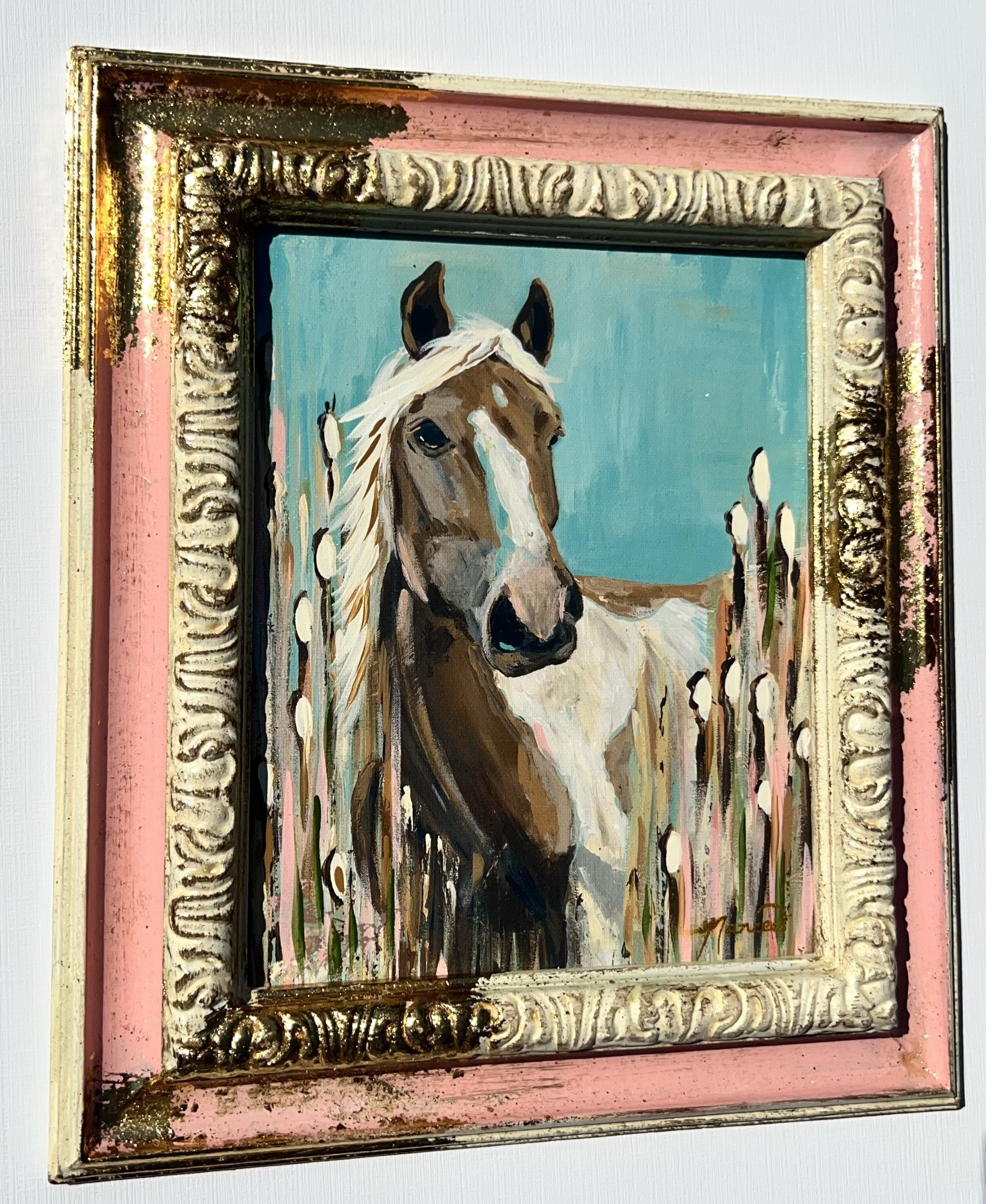 Fancee's Signature Collection: "Mane Attraction" - 14" x 12"