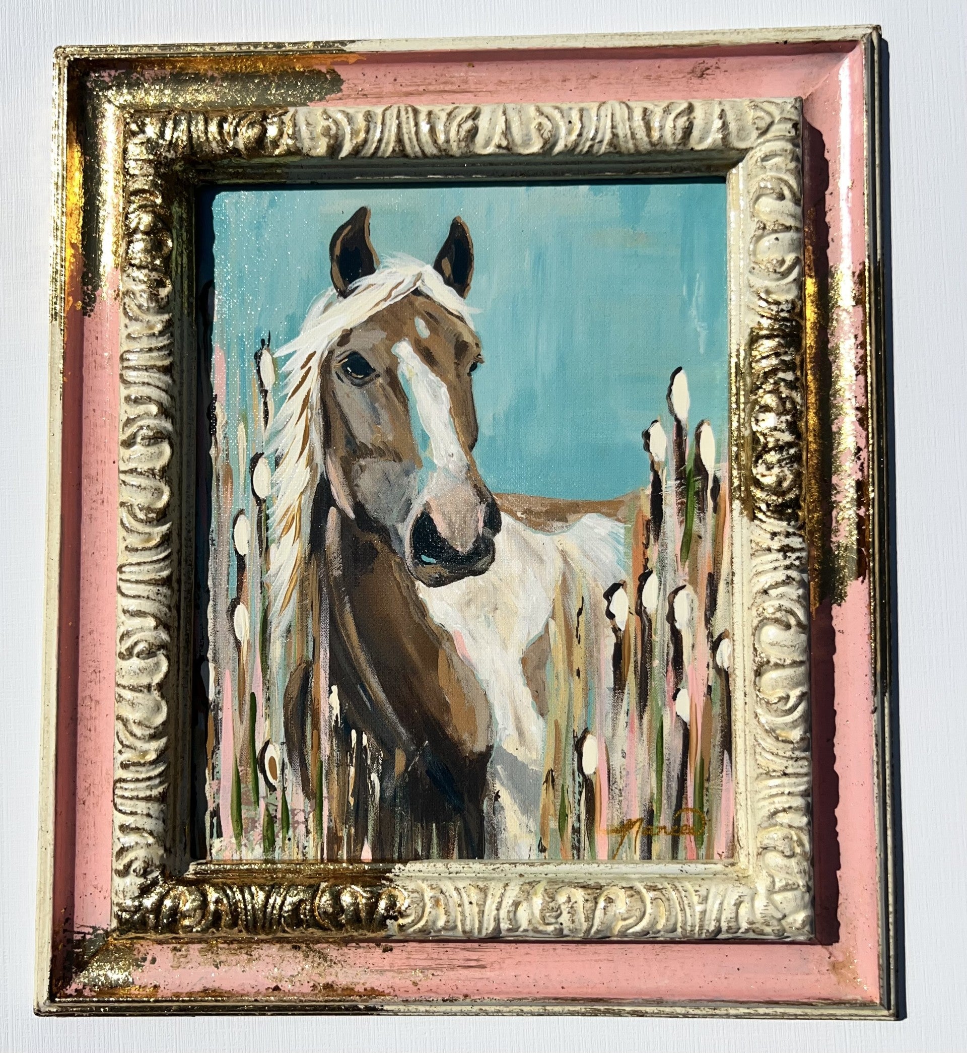 Fancee's Signature Collection: "Mane Attraction" - 14" x 12"