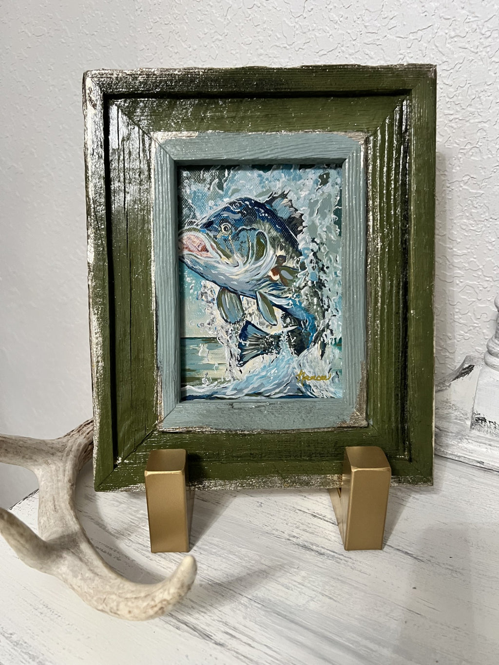 Fancee's Signature Collection: "What a Catch" - 11.25" x 9.25"