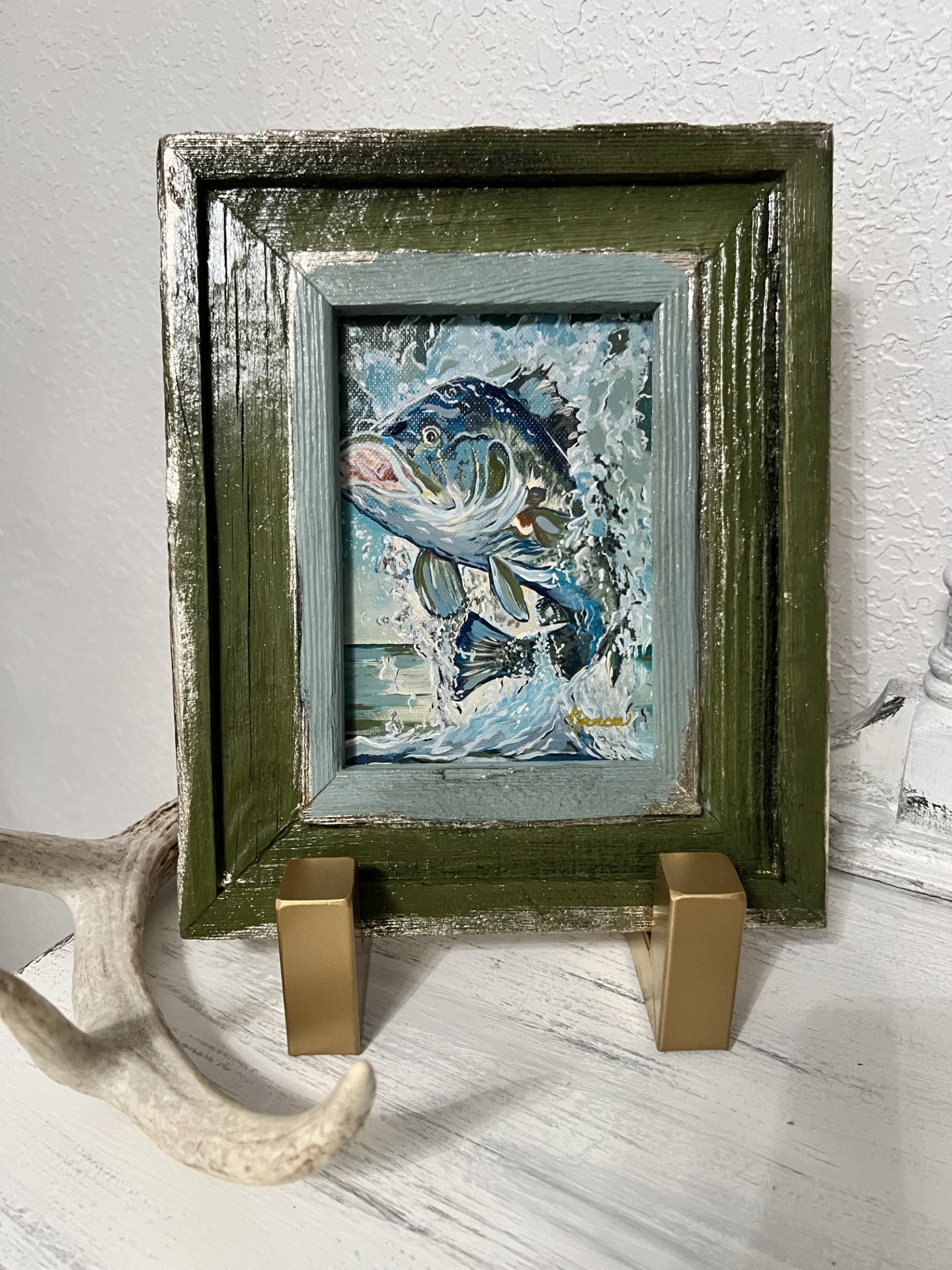 Fancee's Signature Collection: "What a Catch" - 11.25" x 9.25"