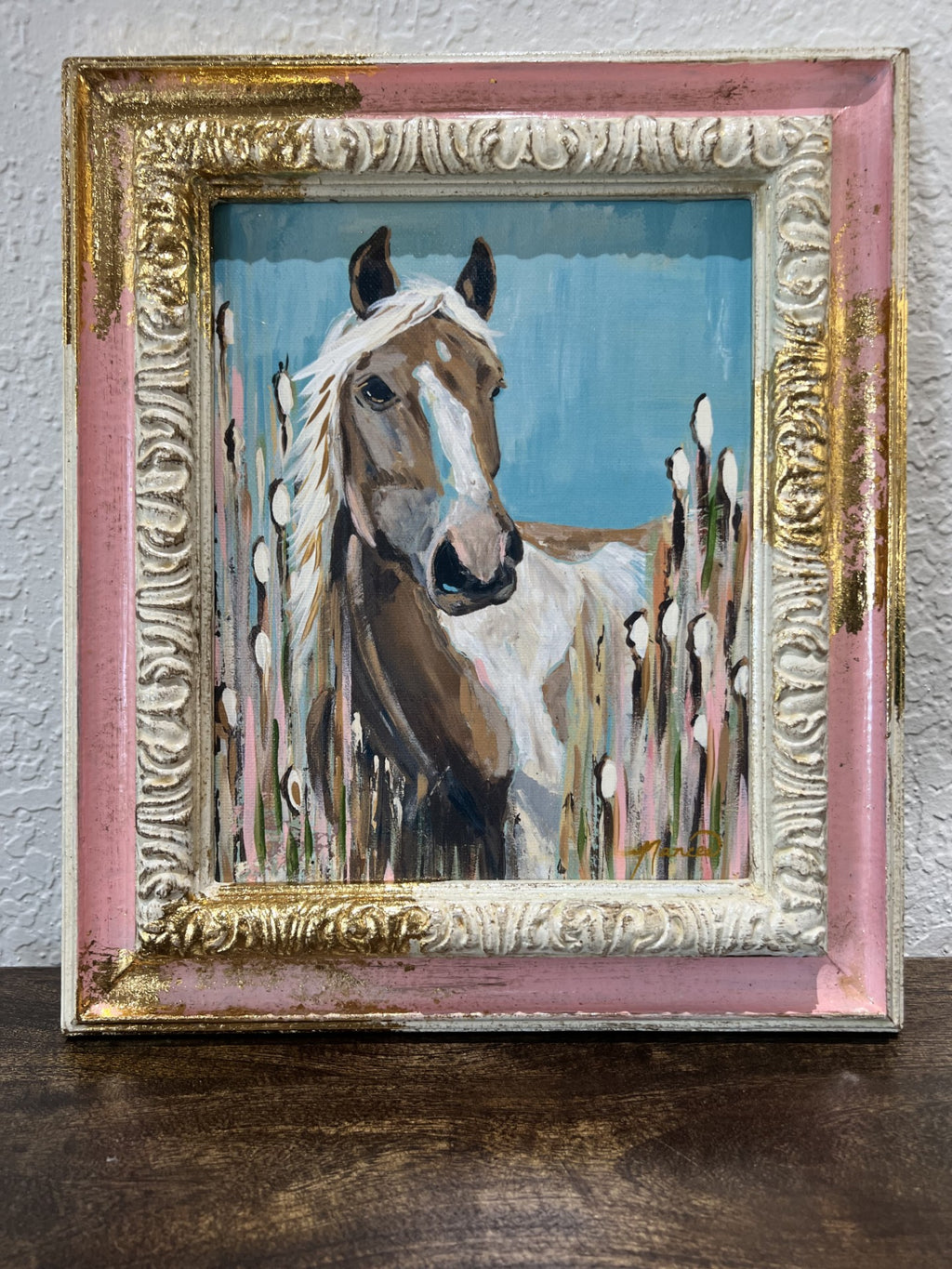 Fancee's Signature Collection: "Mane Attraction" - 14" x 12"