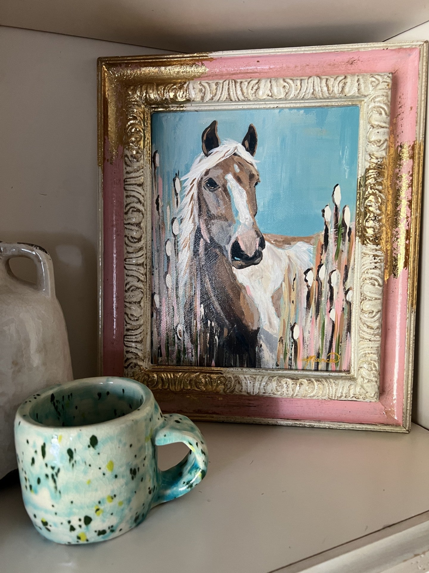 Fancee's Signature Collection: "Mane Attraction" - 14" x 12"