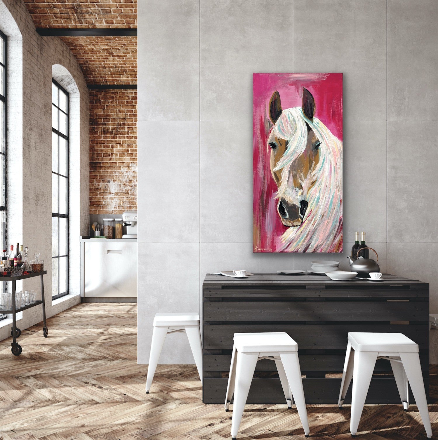 "Haaayyy Girl" Gallery Quality Print Wall Art