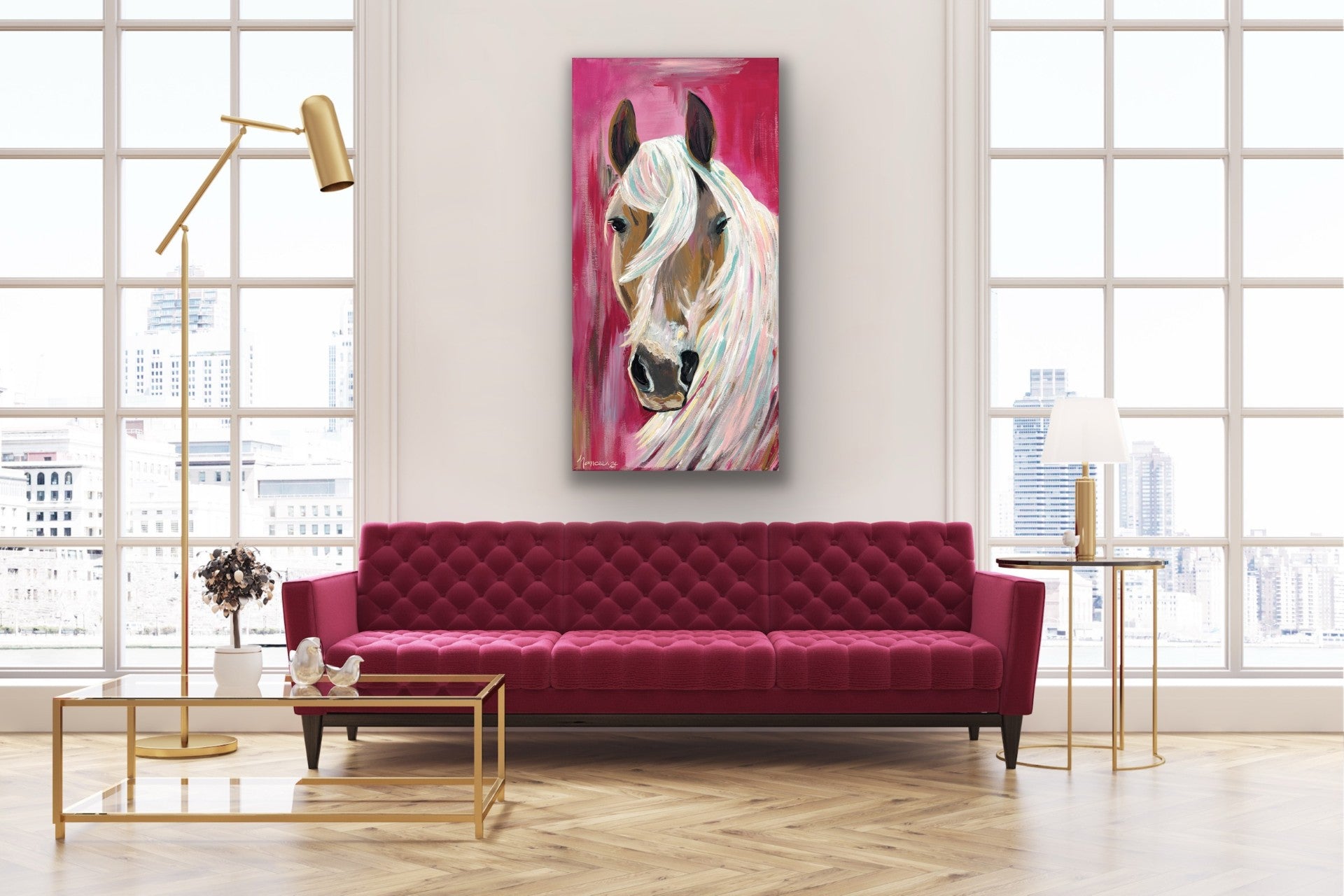 "Haaayyy Girl" Gallery Quality Print Wall Art